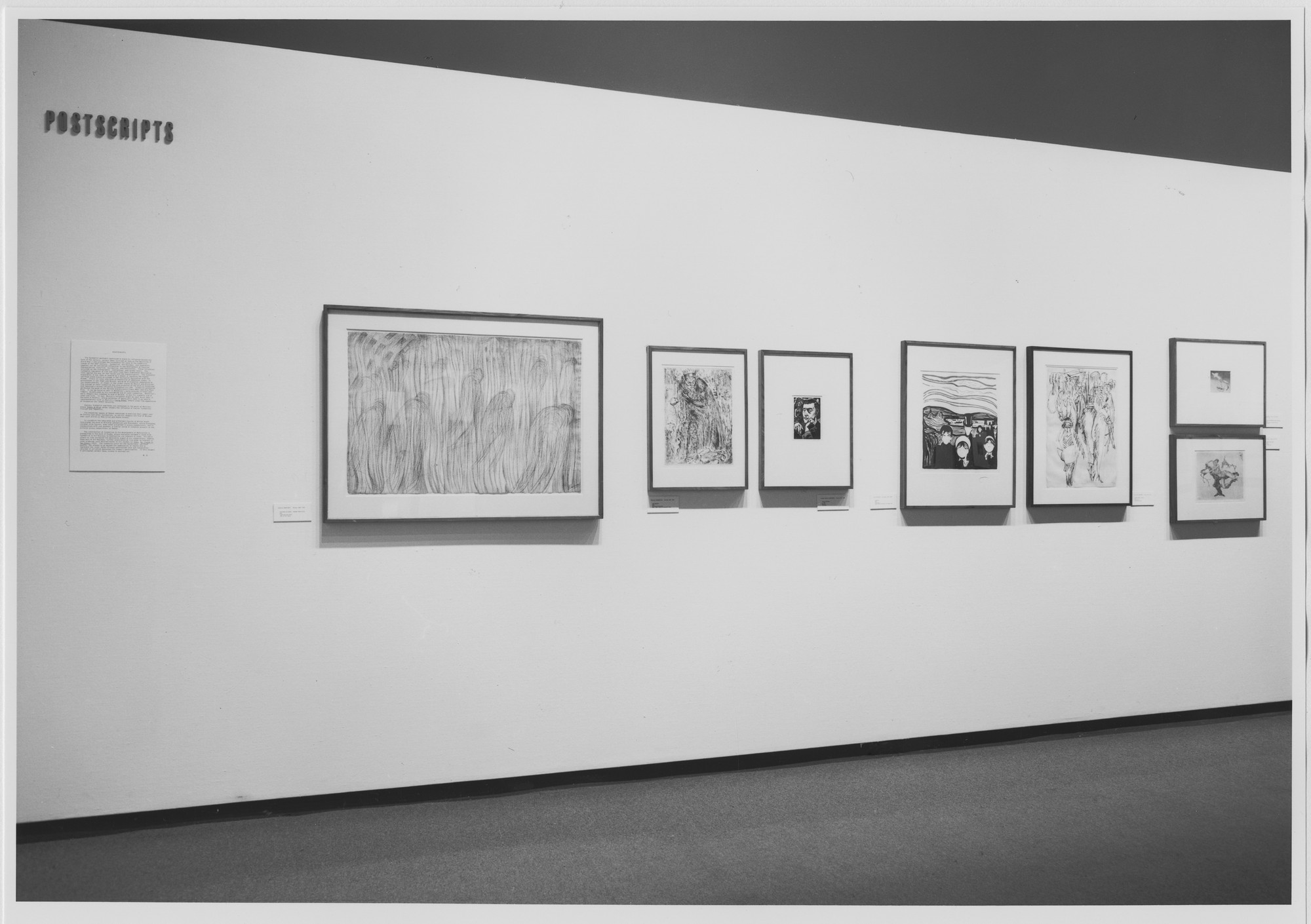 Installation view of the exhibition 