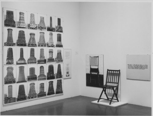 Joseph Kosuth One And Three Chairs 1965 Moma