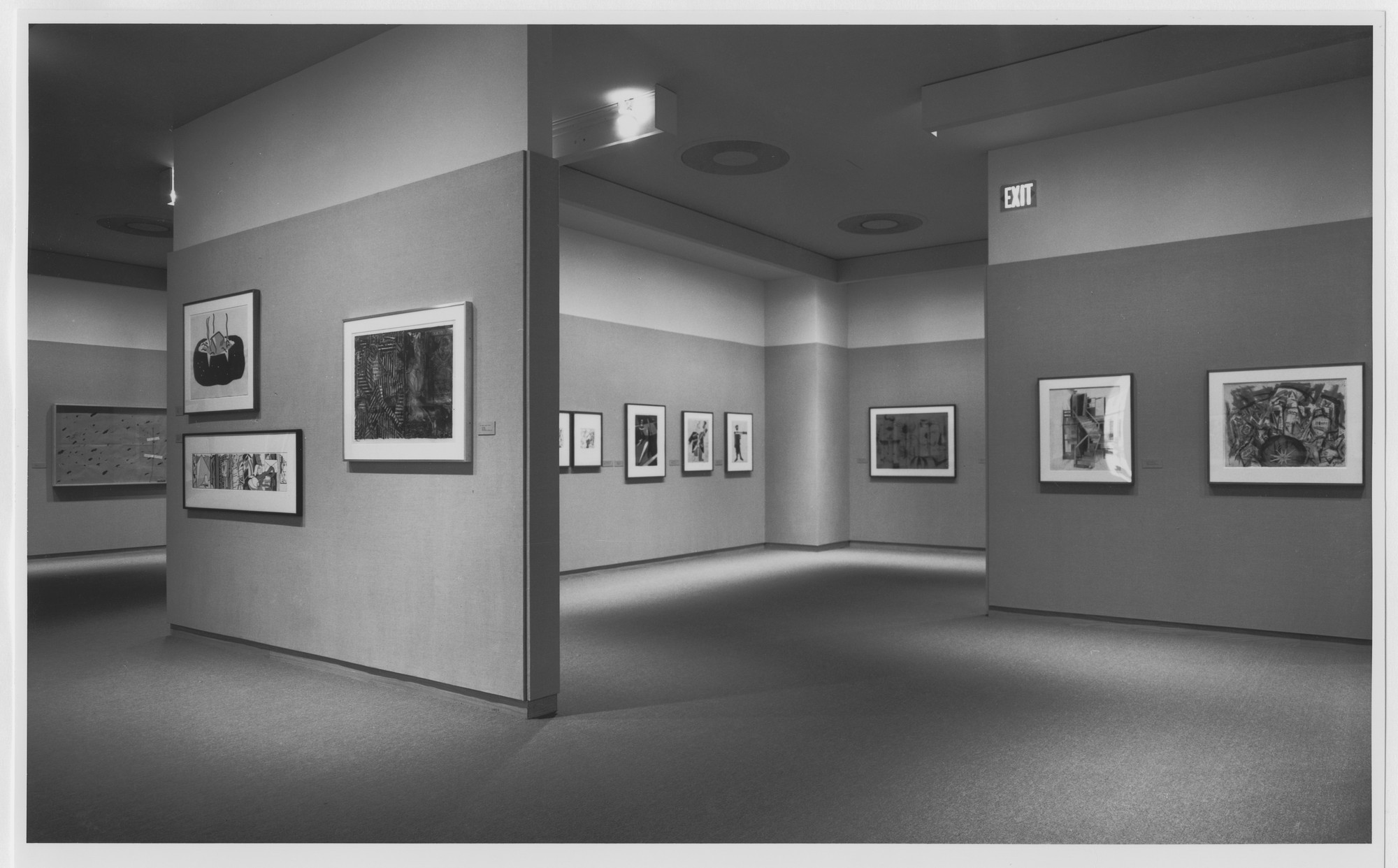 Installation view of the exhibition 