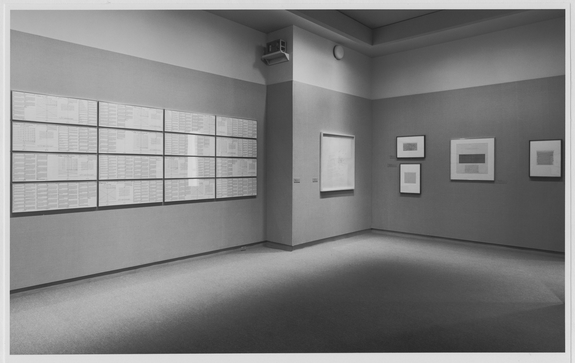 Installation View Of The Exhibition "Drawings: Contemporary ...