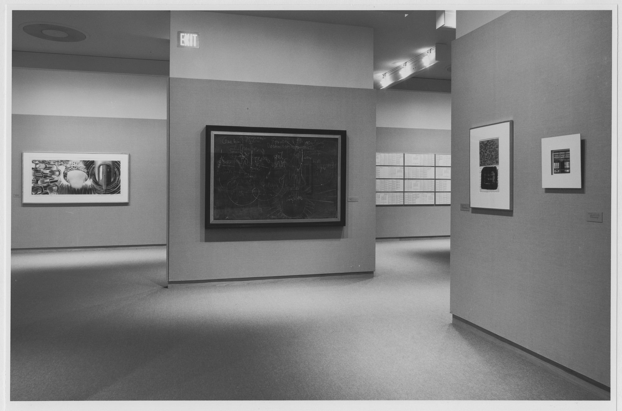 Installation view of the exhibition 