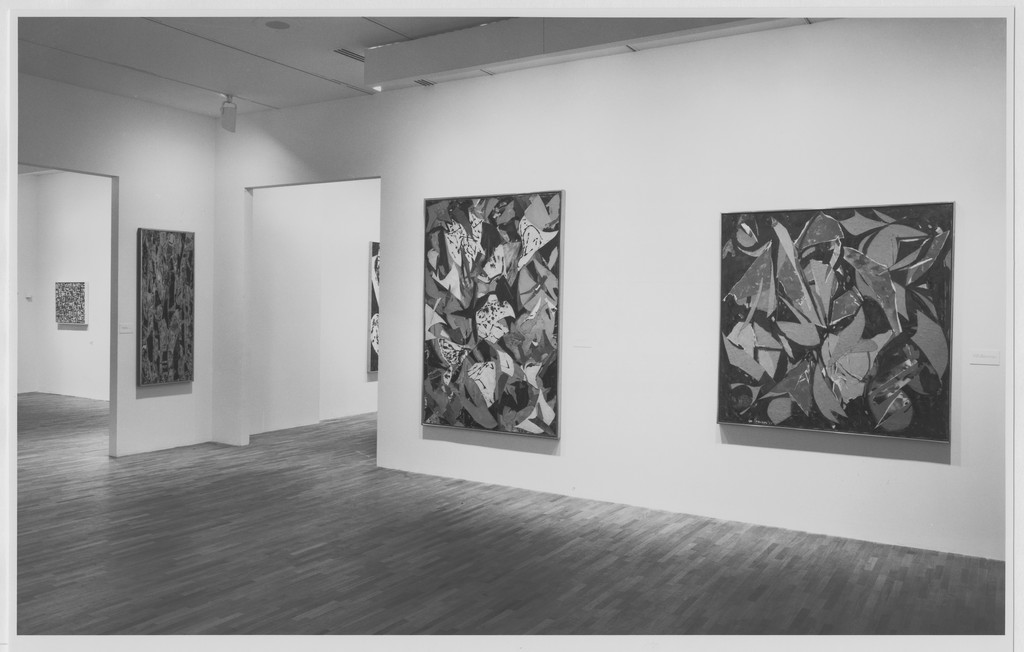 Installation view of the exhibition, “Lee Krasner A