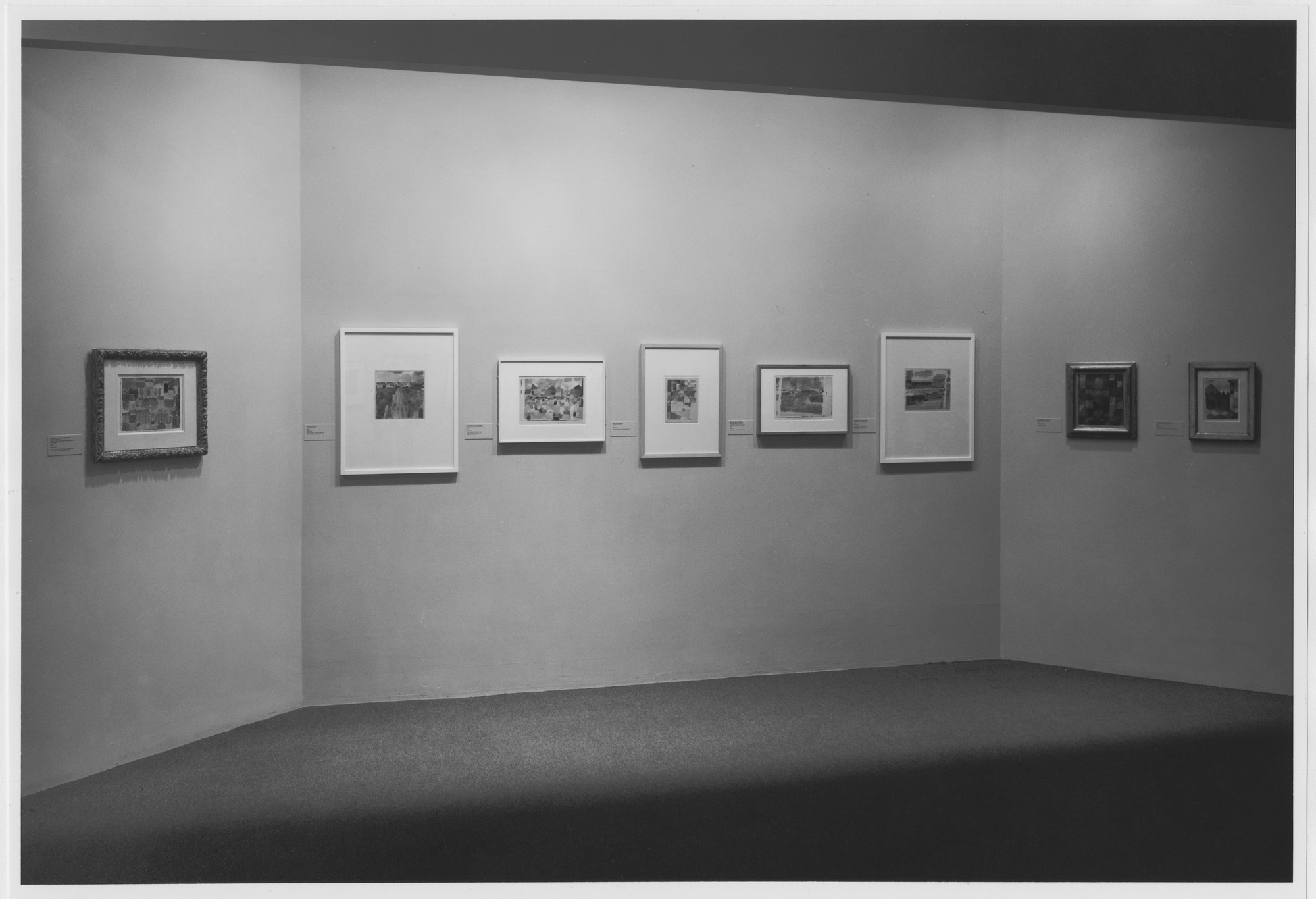 Installation view of the exhibition 