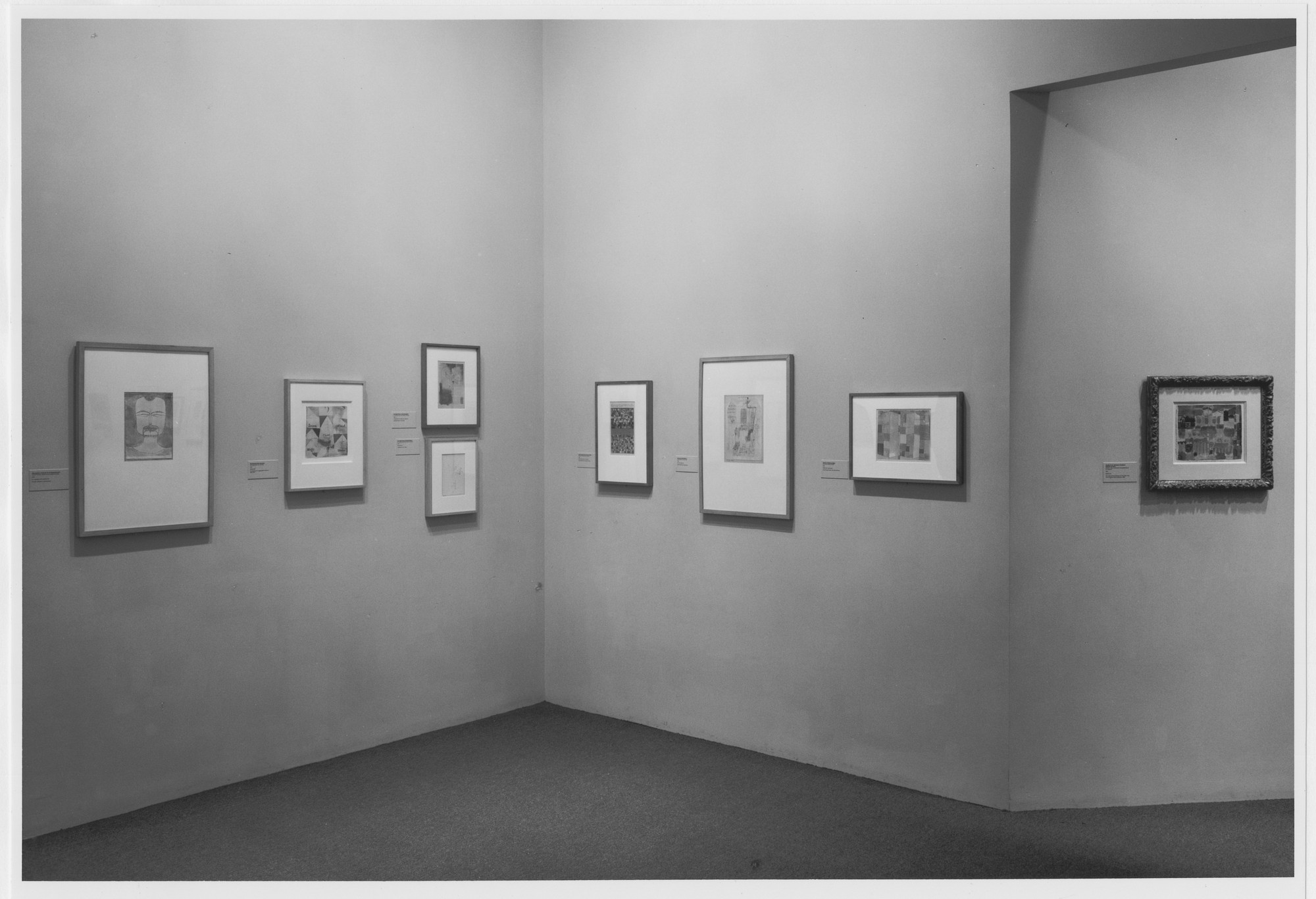 Installation view of the exhibition 