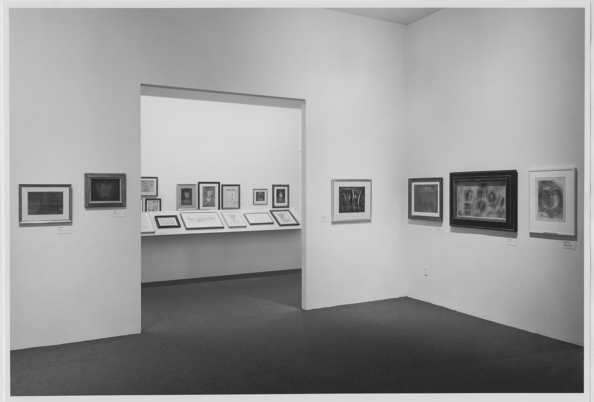 Installation view of the exhibition 