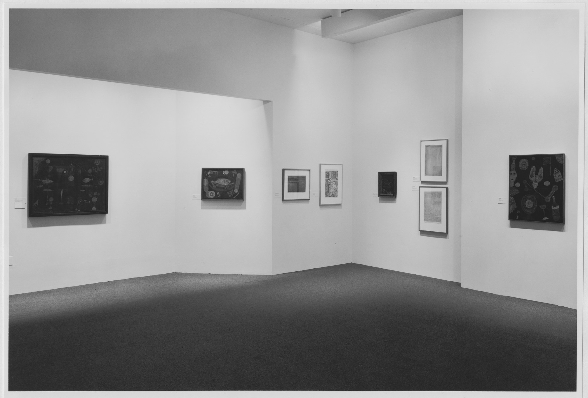 Installation view of the exhibition 