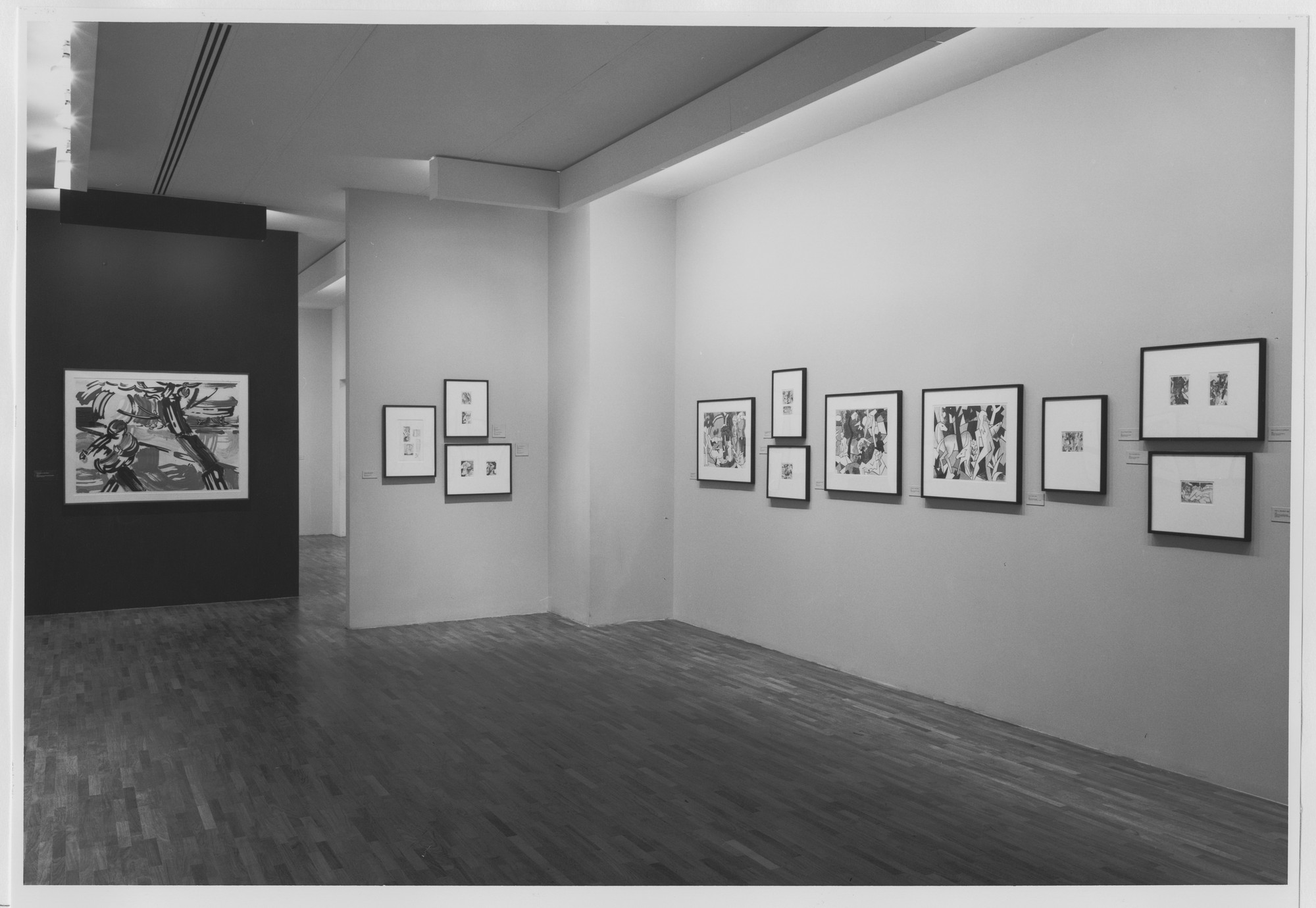 Installation view of the exhibition 