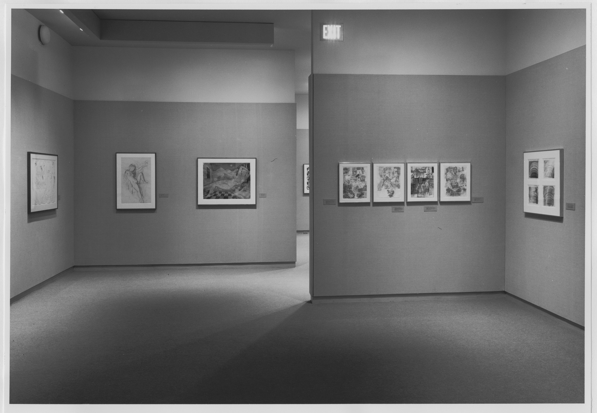 Installation view of the exhibition 