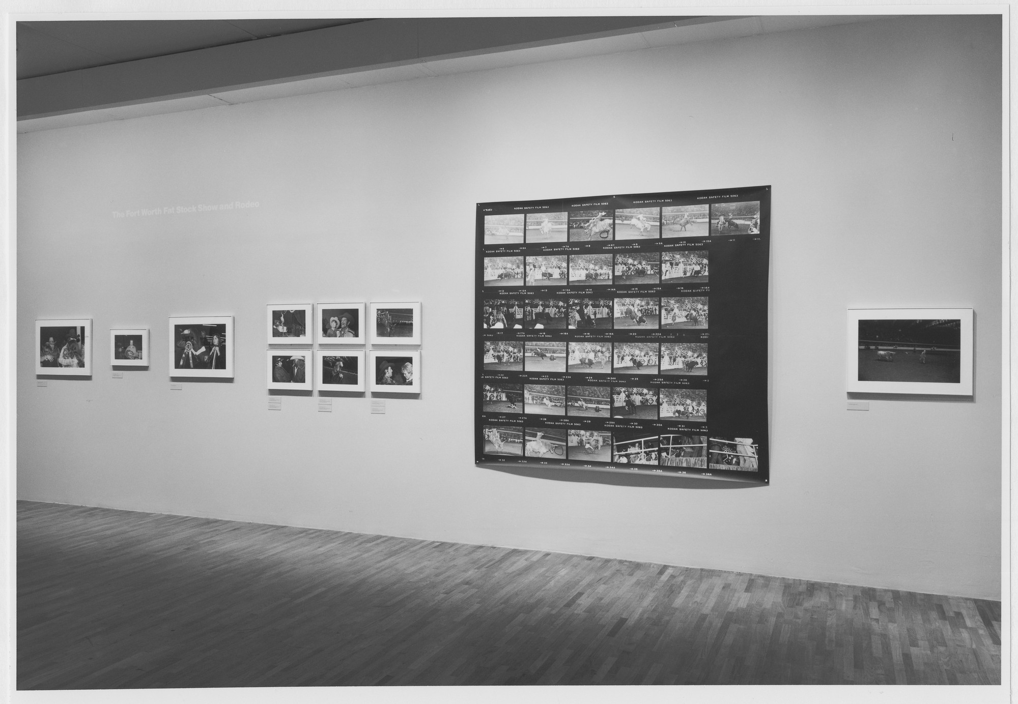 Installation view of the exhibition 