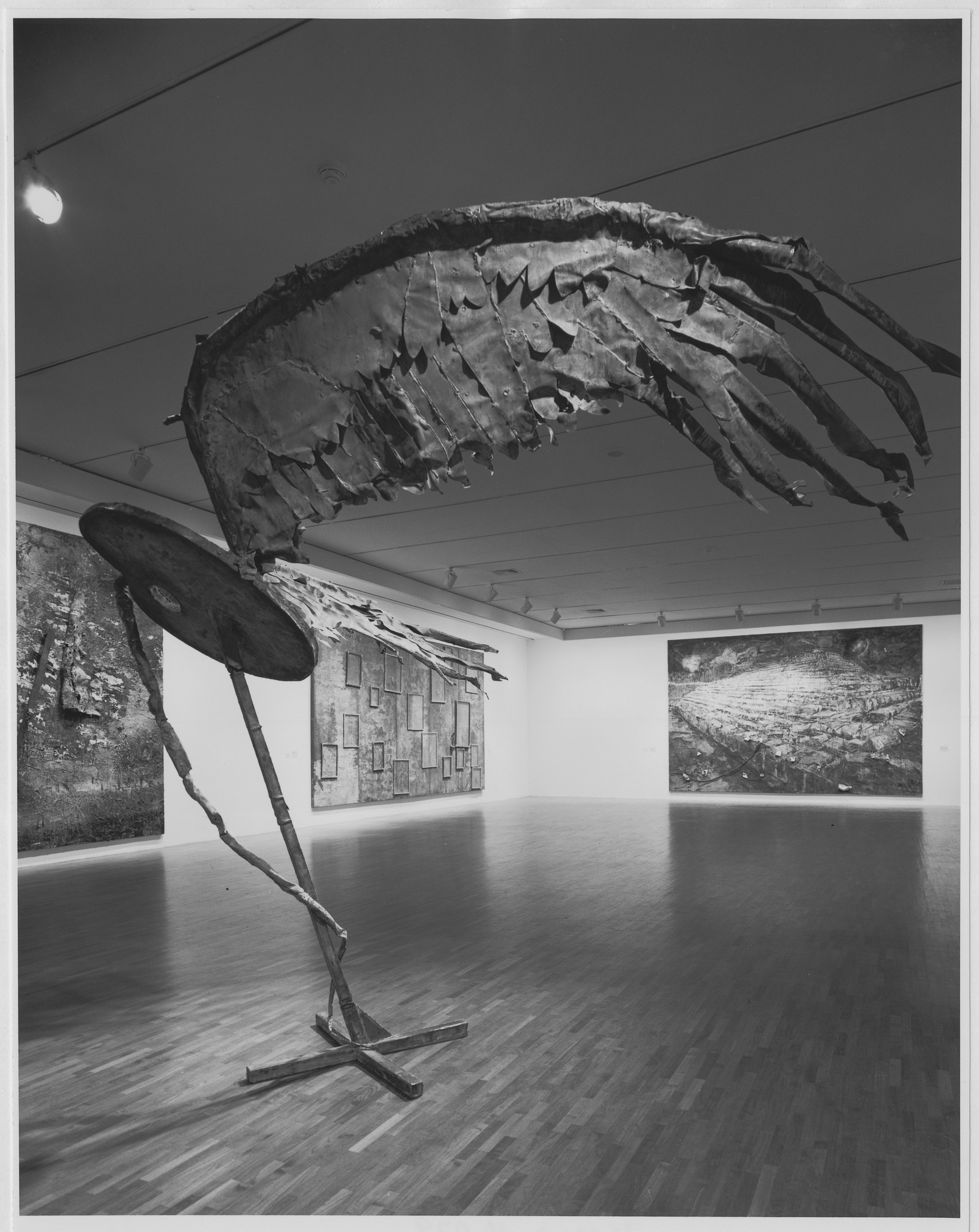 Installation view of the exhibition "Anselm Kiefer" MoMA