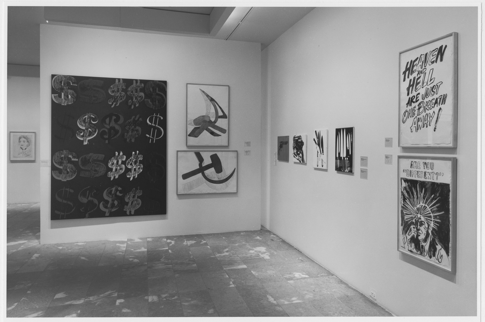 Installation view of the exhibition 