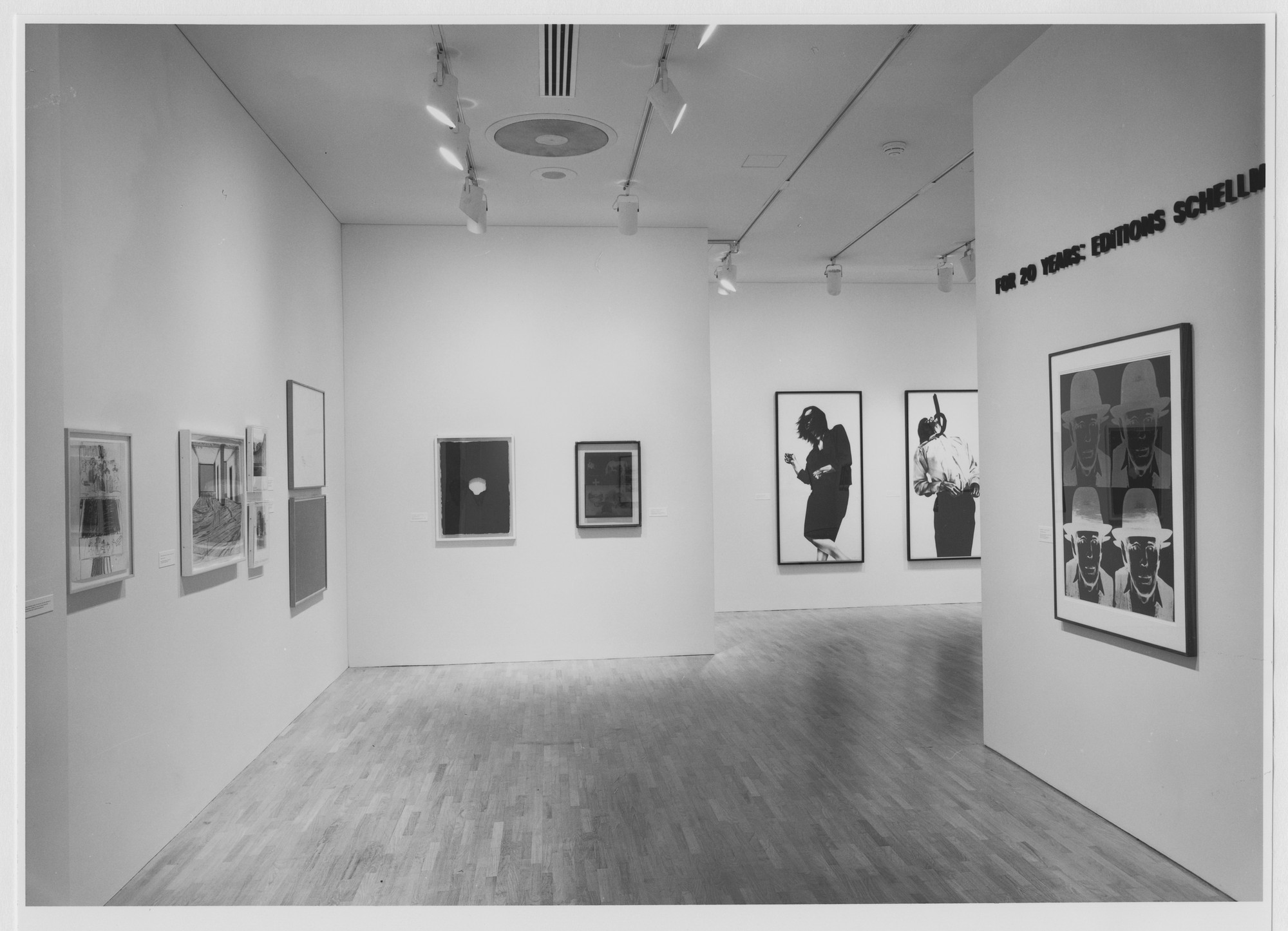 Installation view of the exhibition 