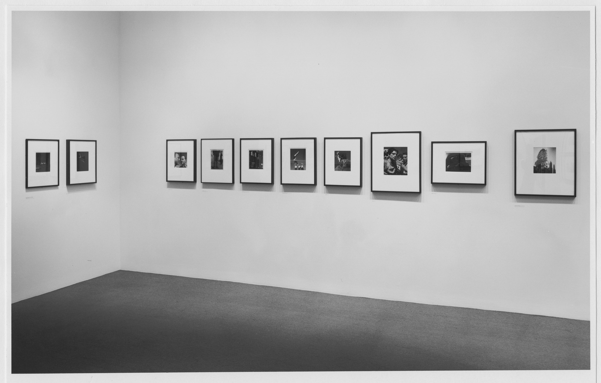 Installation view of the exhibition 