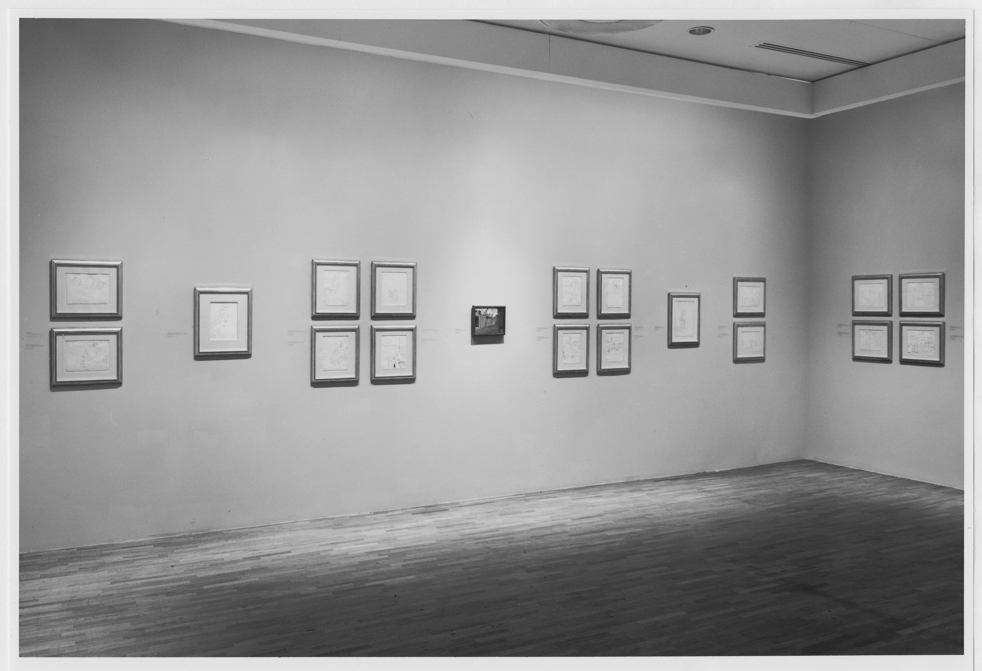 Installation view of the exhibition 