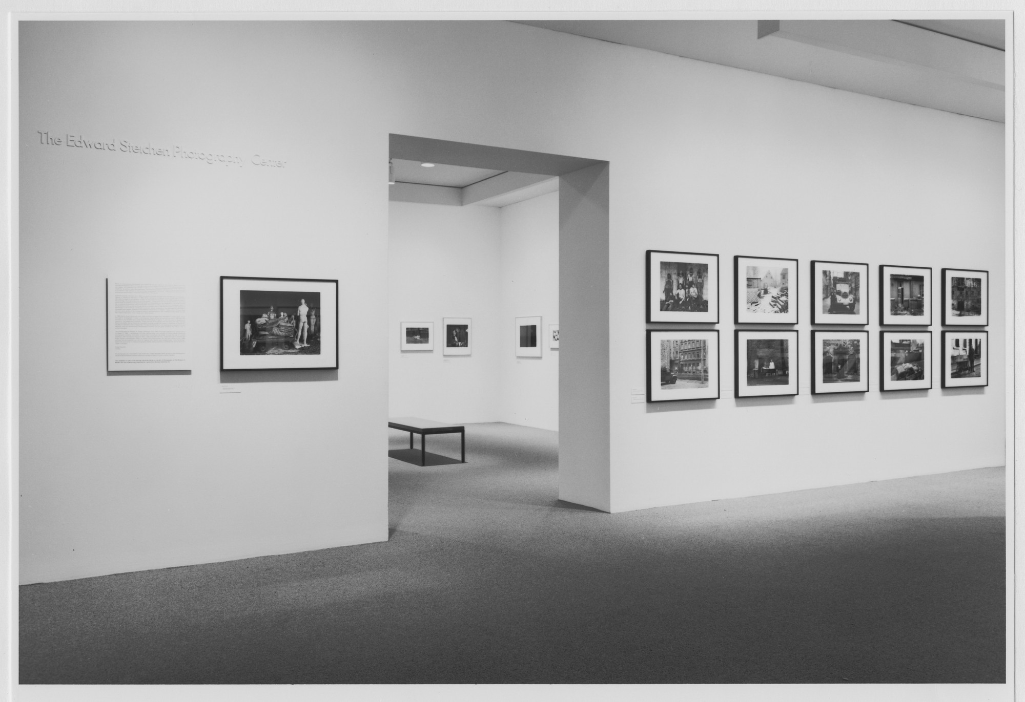 Installation view of the exhibition 