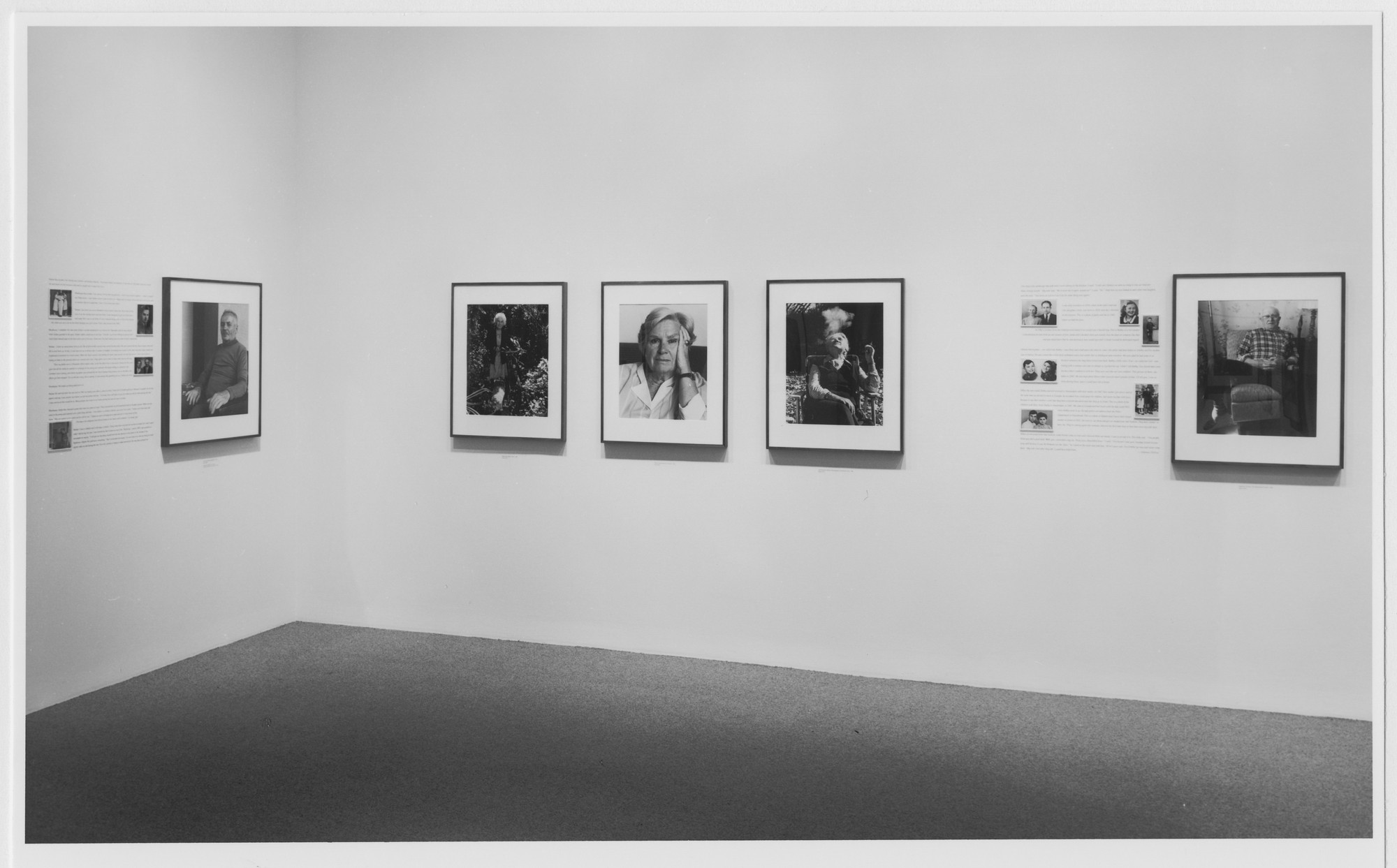 Installation view of the exhibition 