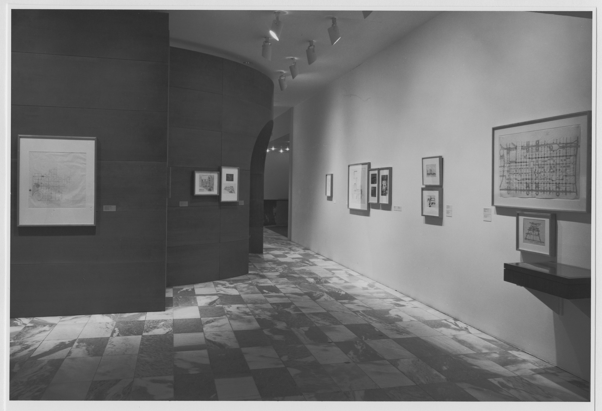 Installation View Of The Exhibition "Louis I. Kahn: In The Realm Of ...