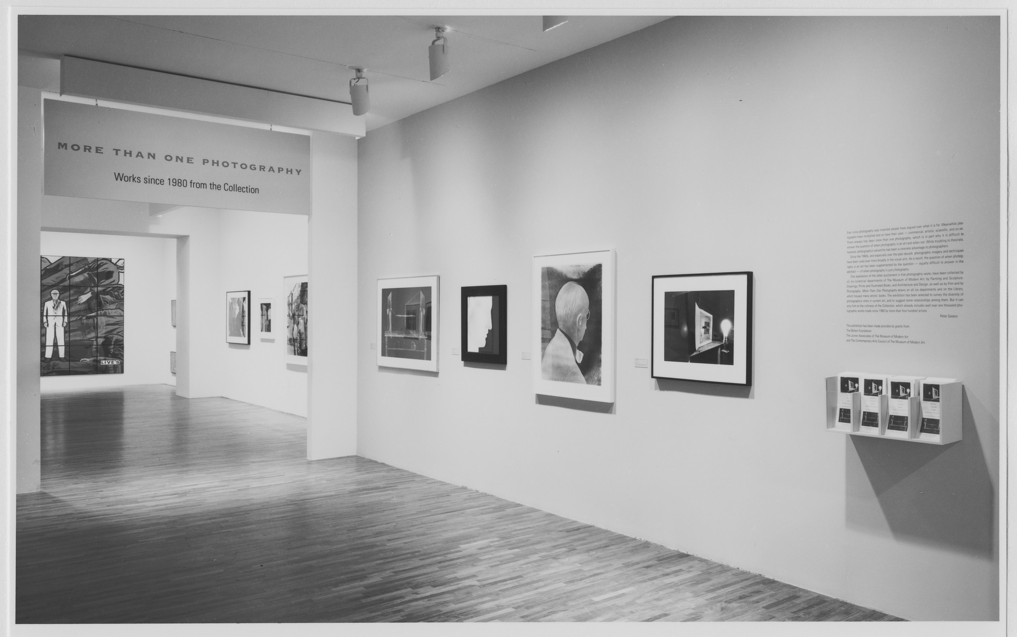 Installation view of the exhibition 