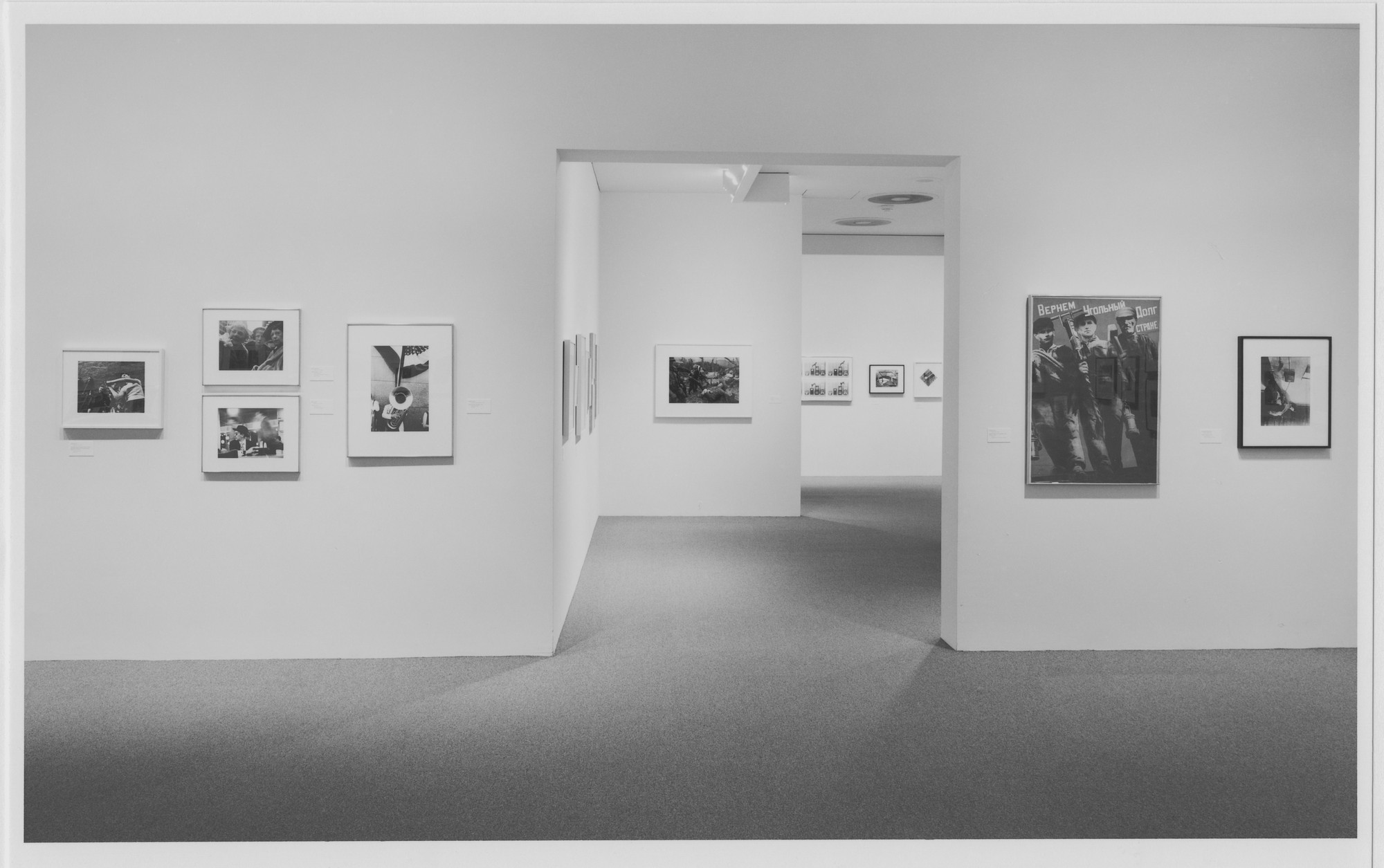 Installation view of the exhibition 