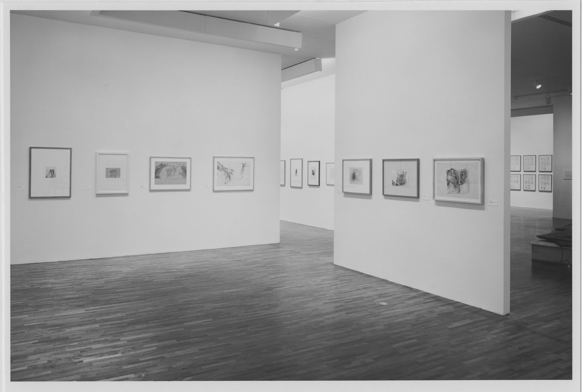 Installation View Of The Exhibition "Thinking Is Form: The Drawings Of ...