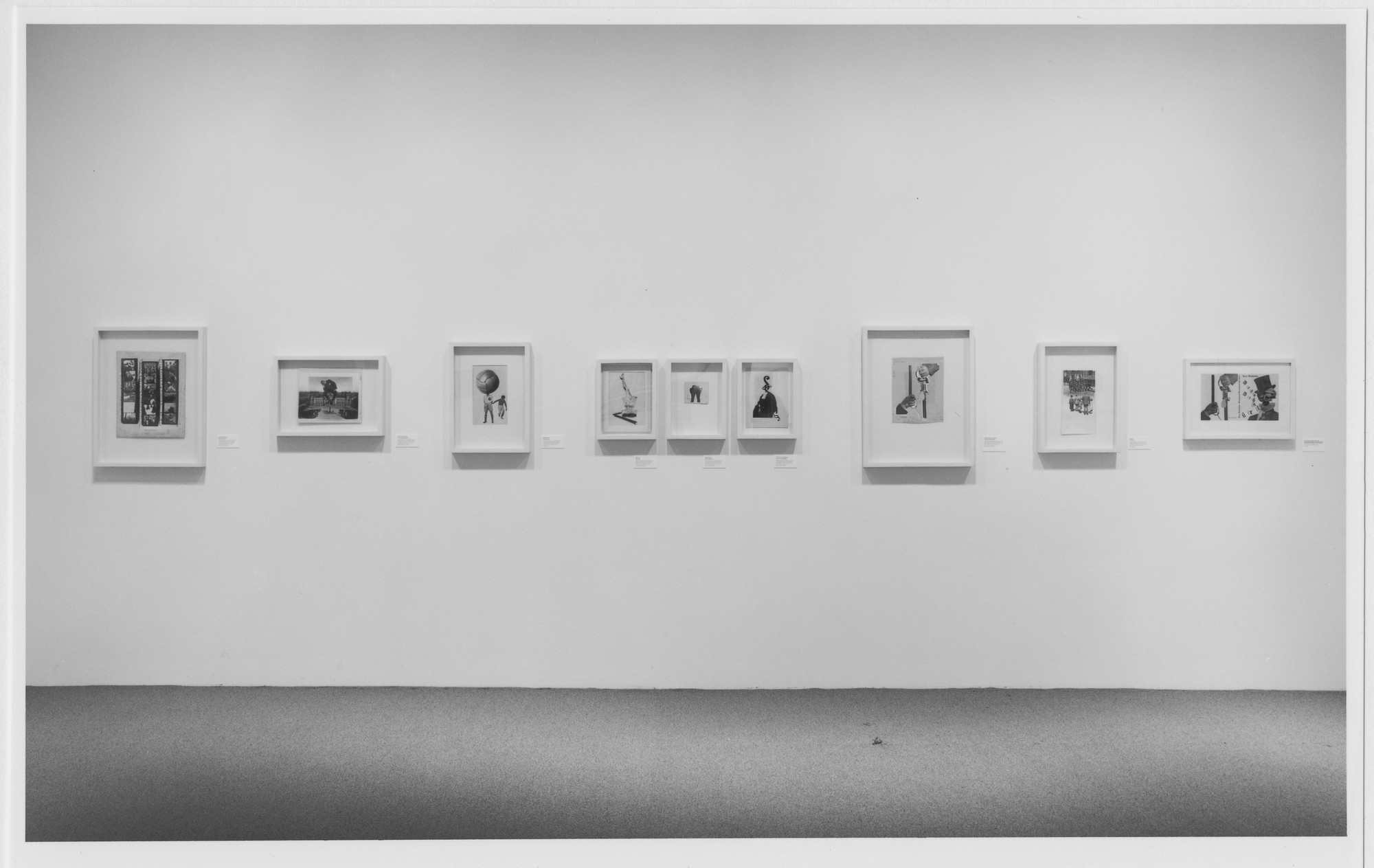 Installation view of the exhibition 