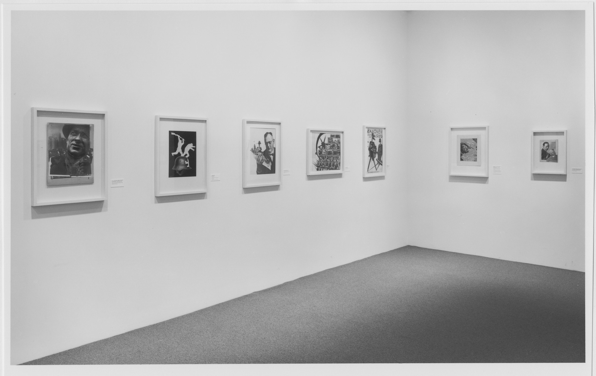 Installation view of the exhibition 