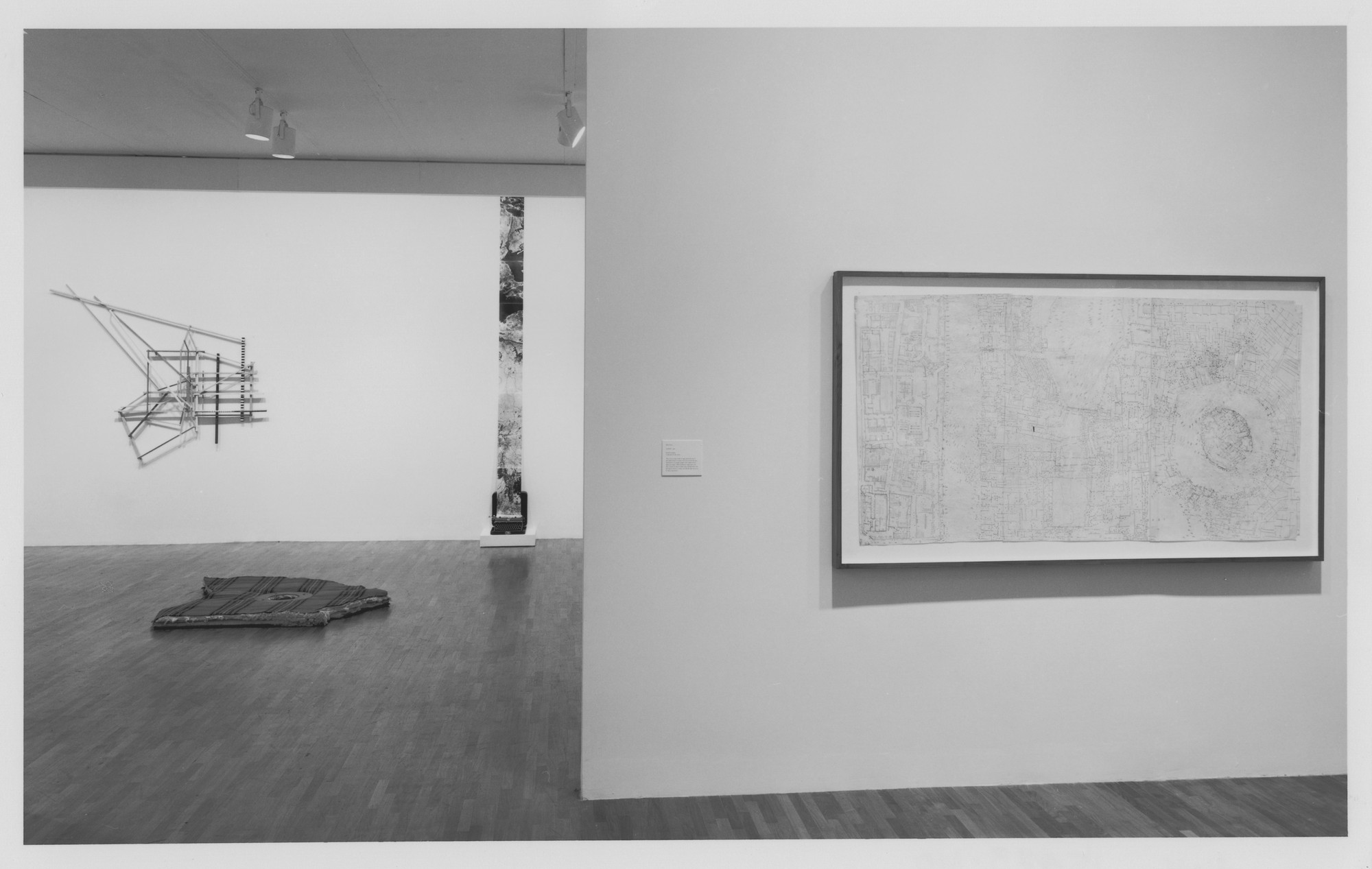 Installation view of the exhibition 