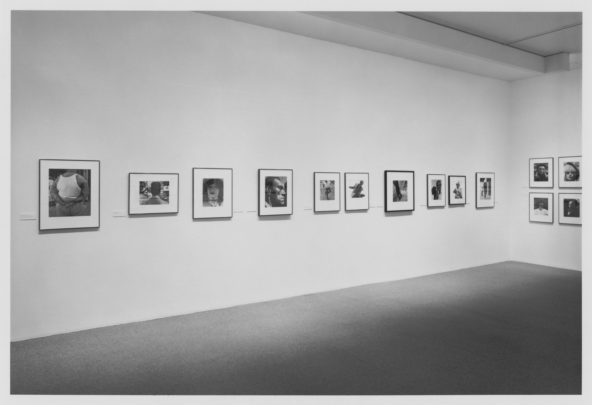 Installation view of the exhibition 