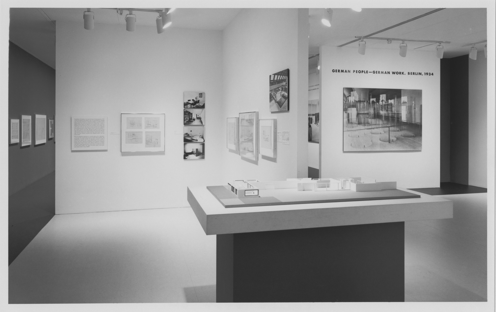 Installation view of the exhibition 