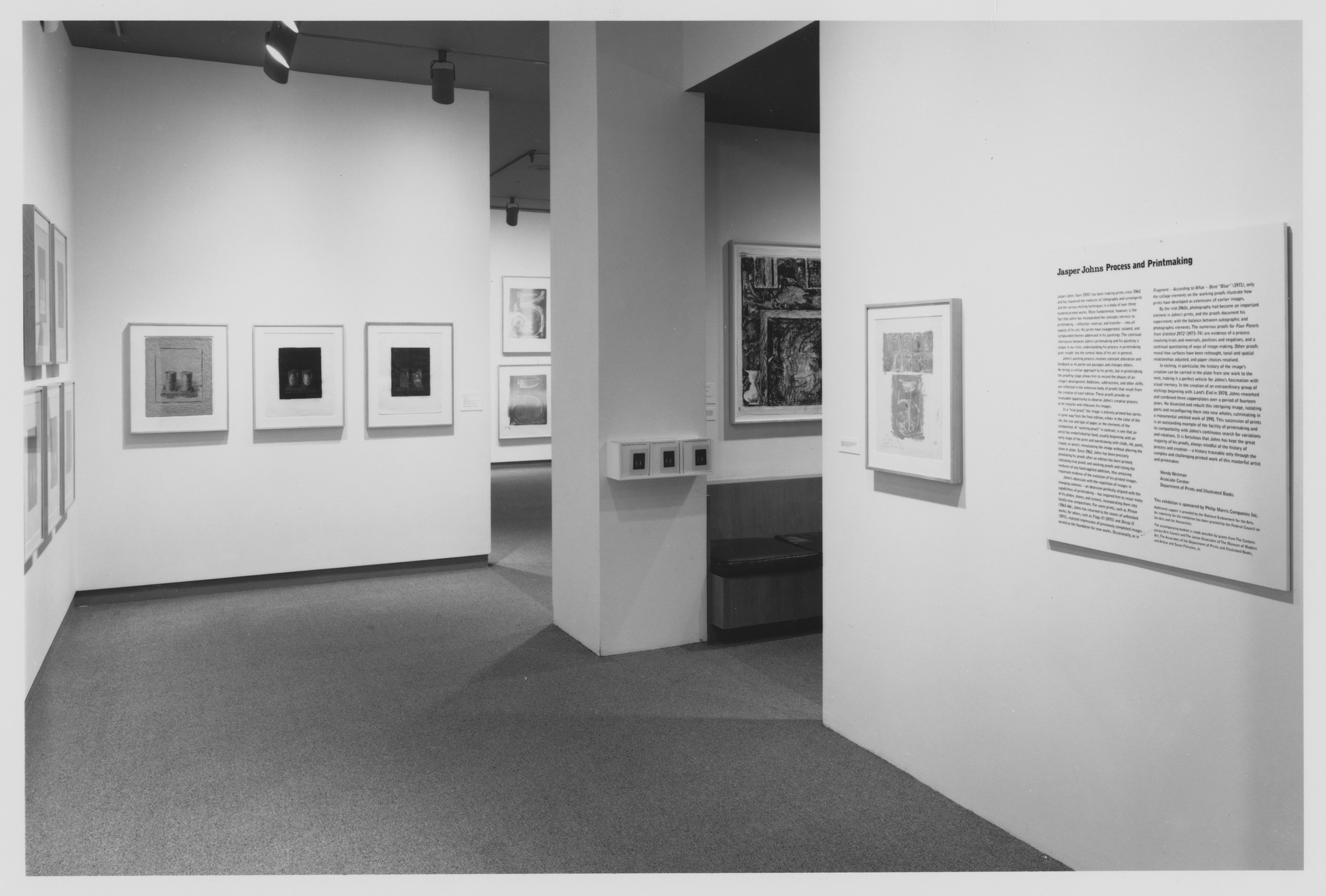 Installation view of the exhibition 