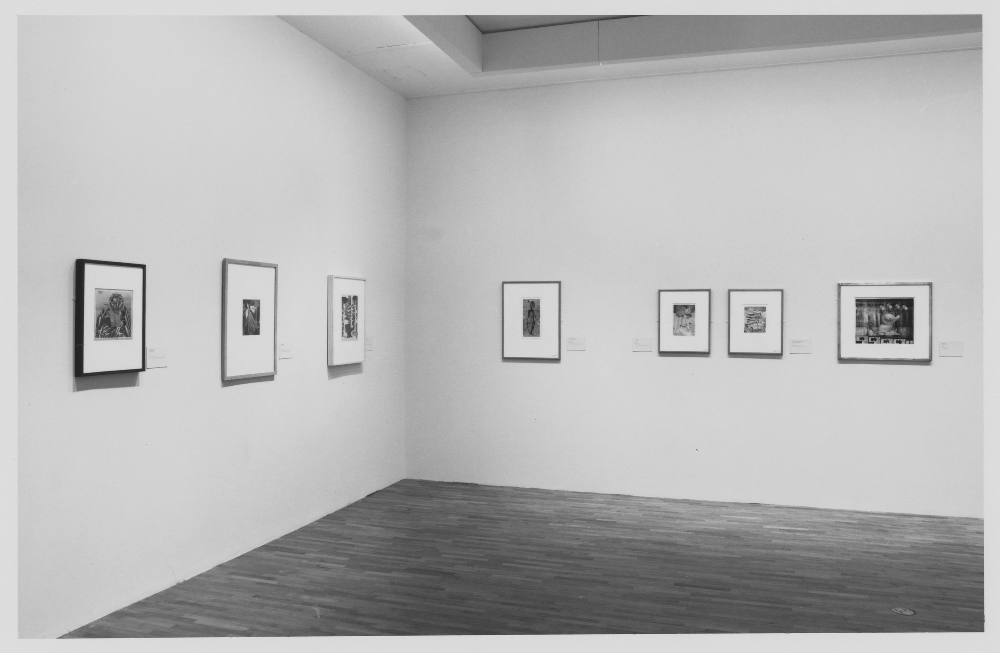 Installation view of the exhibition 