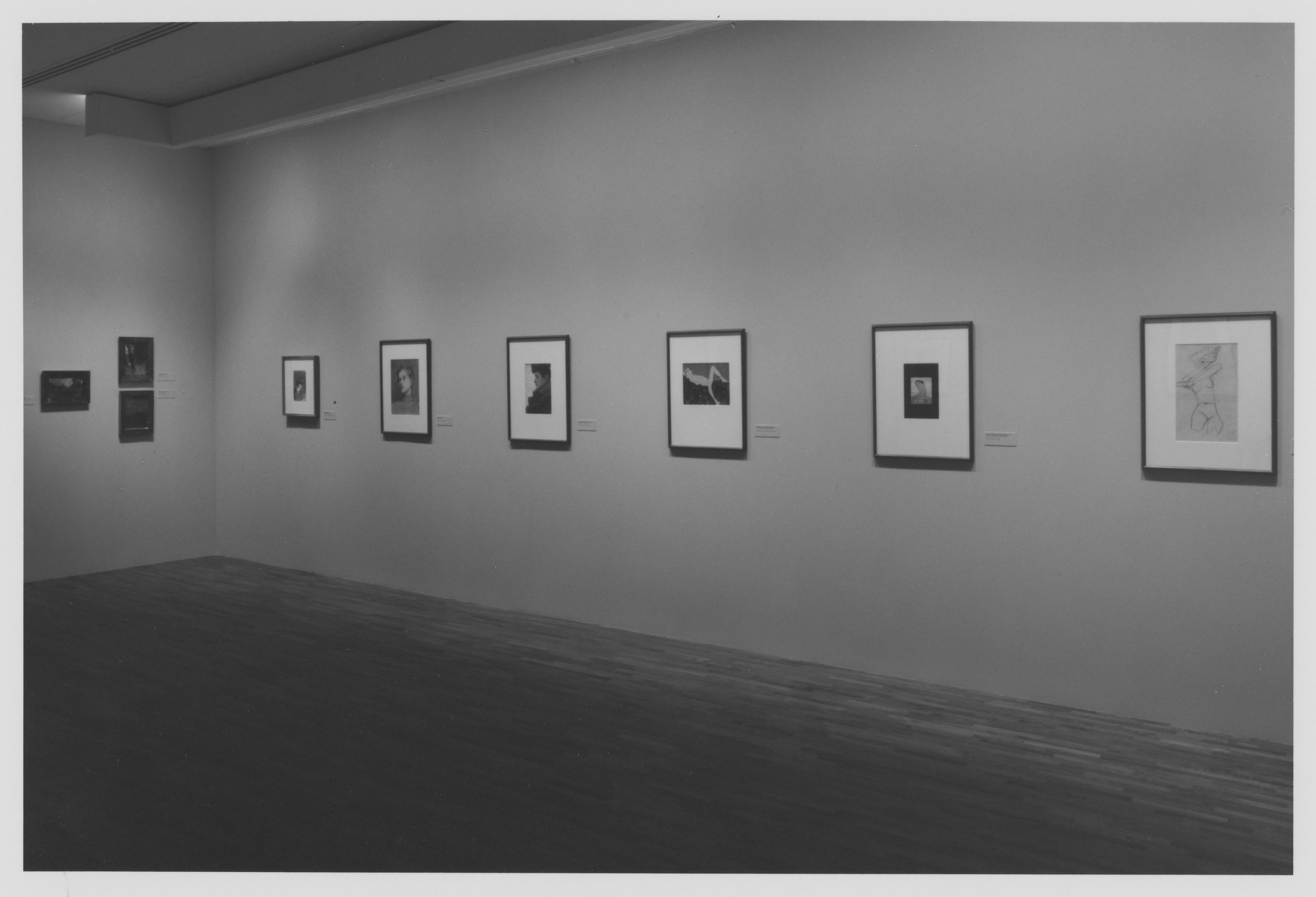 Installation View Of The Exhibition "Egon Schiele: The Leopold ...