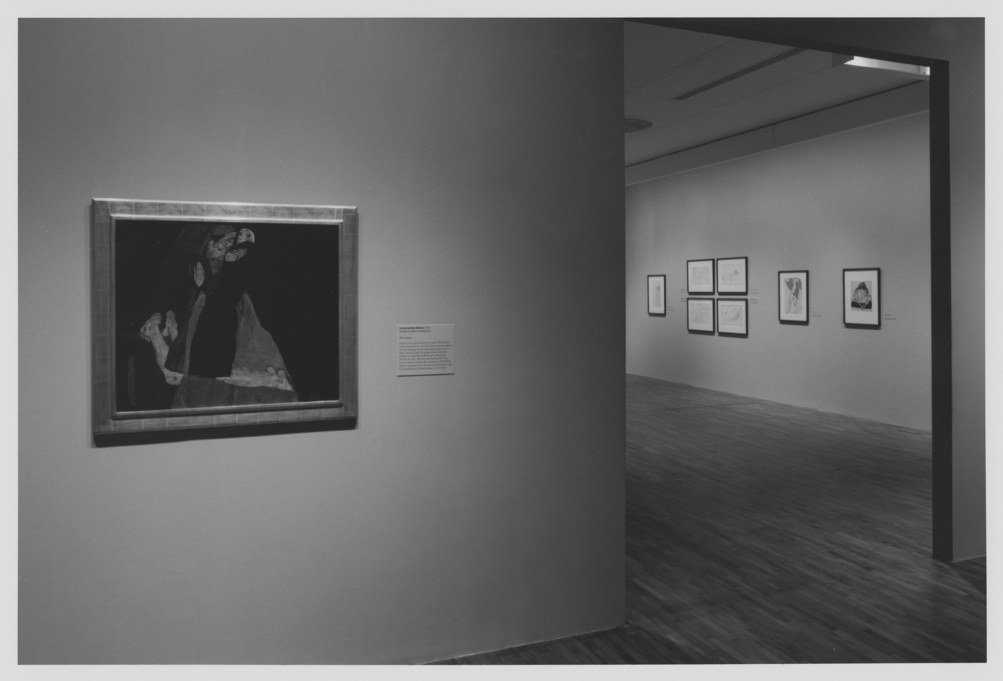 Installation View Of The Exhibition "Egon Schiele: The Leopold ...