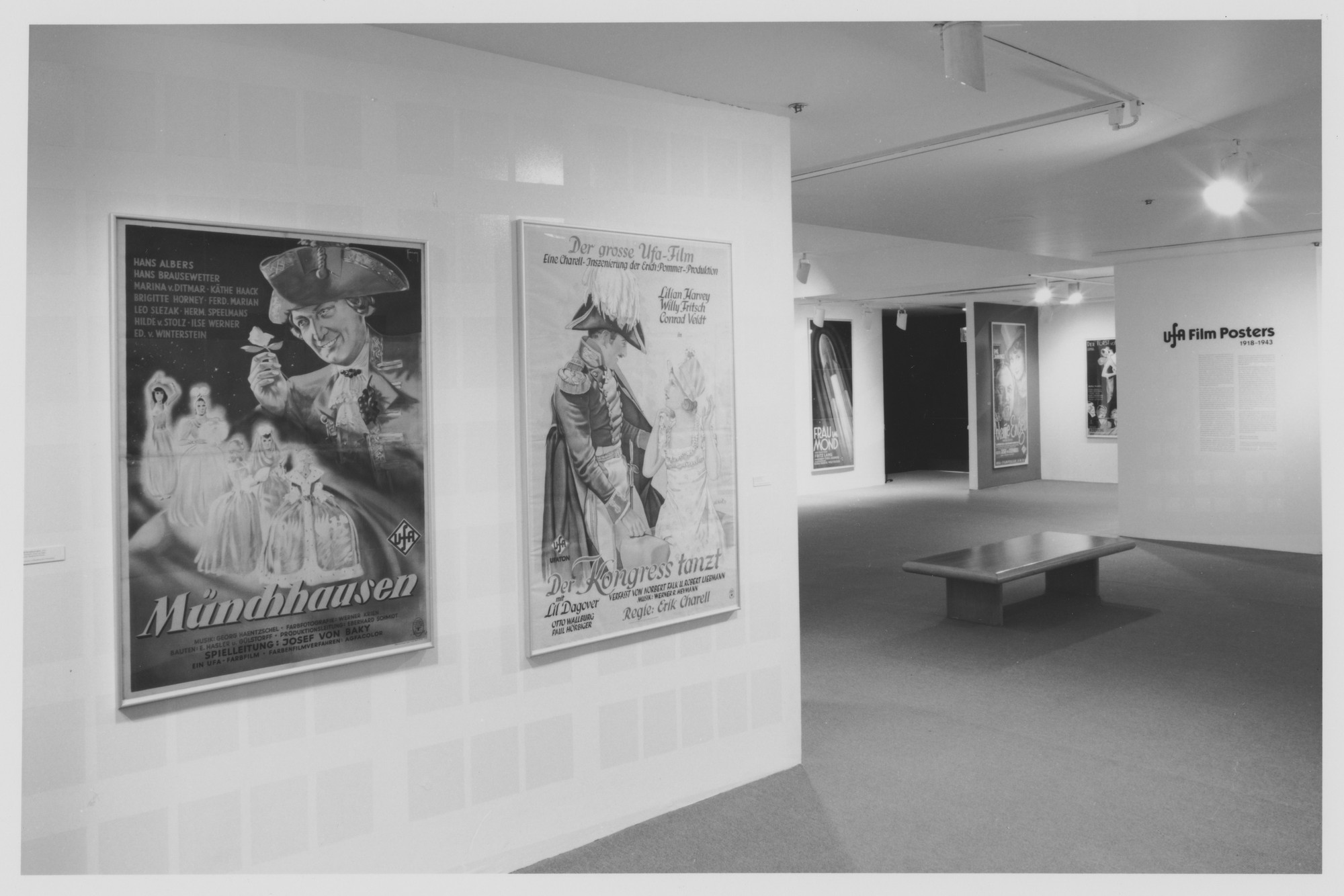 Installation View Of The Exhibition Ufa Film Posters 1918 Through 1943 Moma