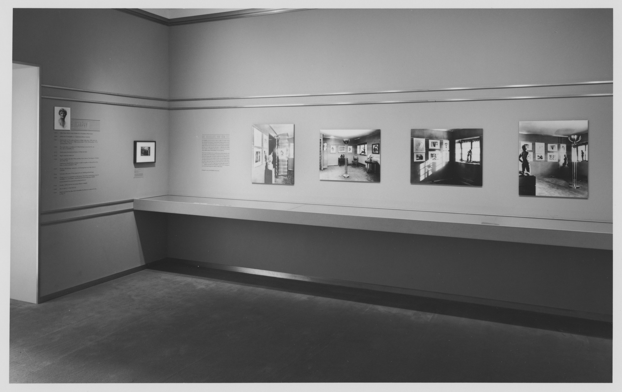 Installation view of the exhibition 