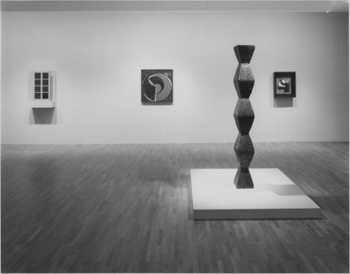 Constantin Brancusi. Endless Column. version I, 1918 | MoMA