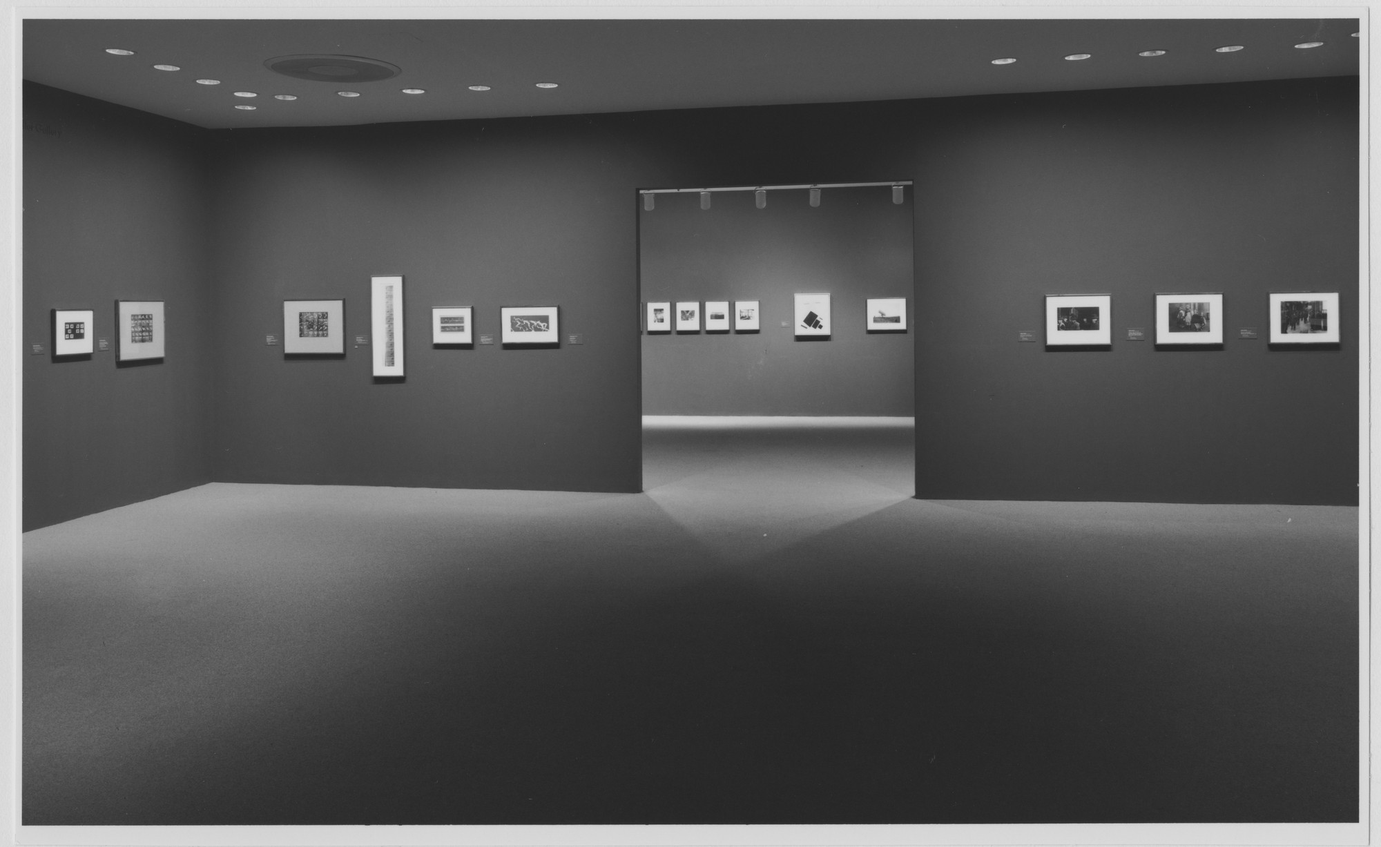 Installation view of the exhibition 