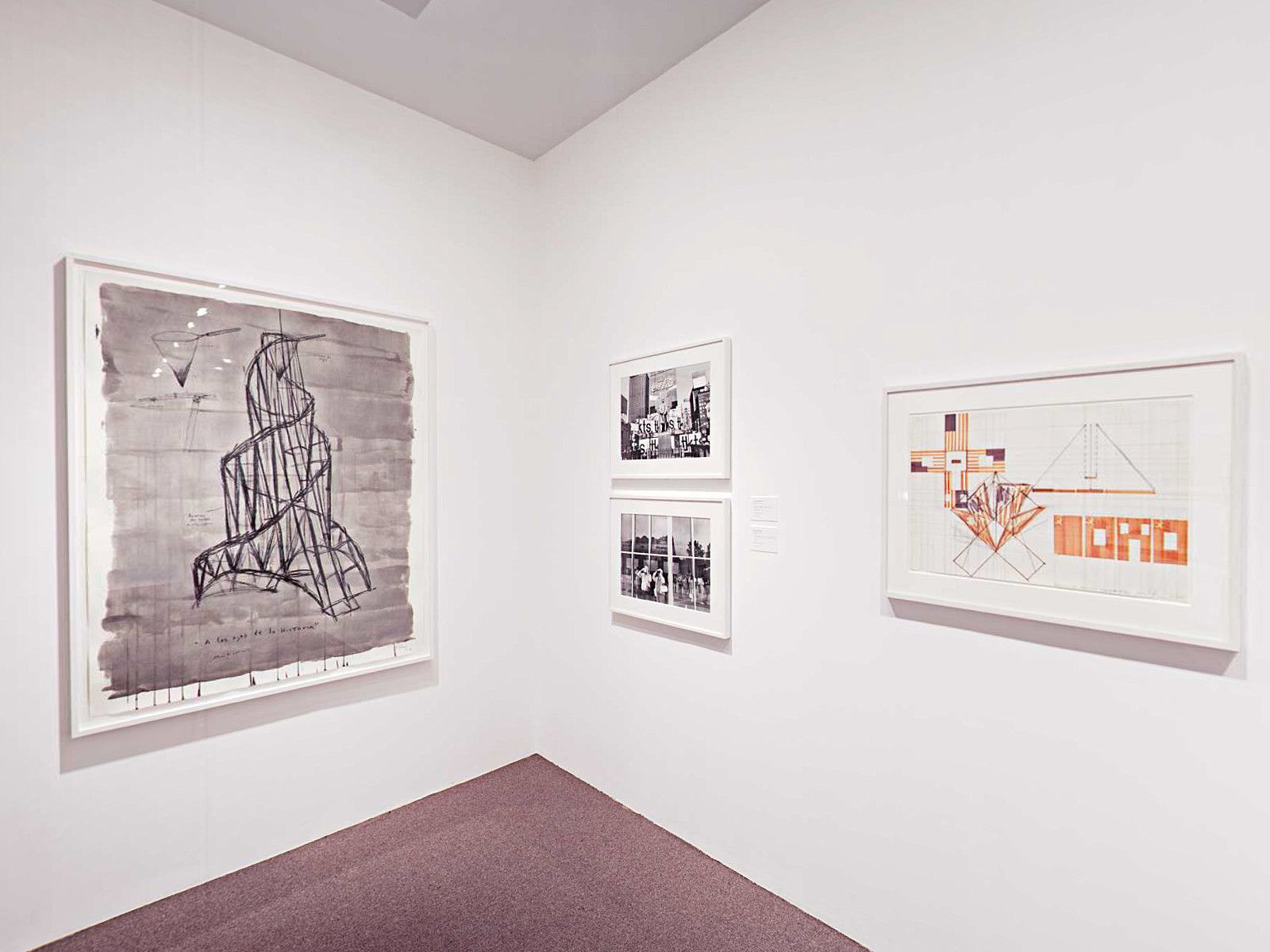 Installation view of the exhibition 