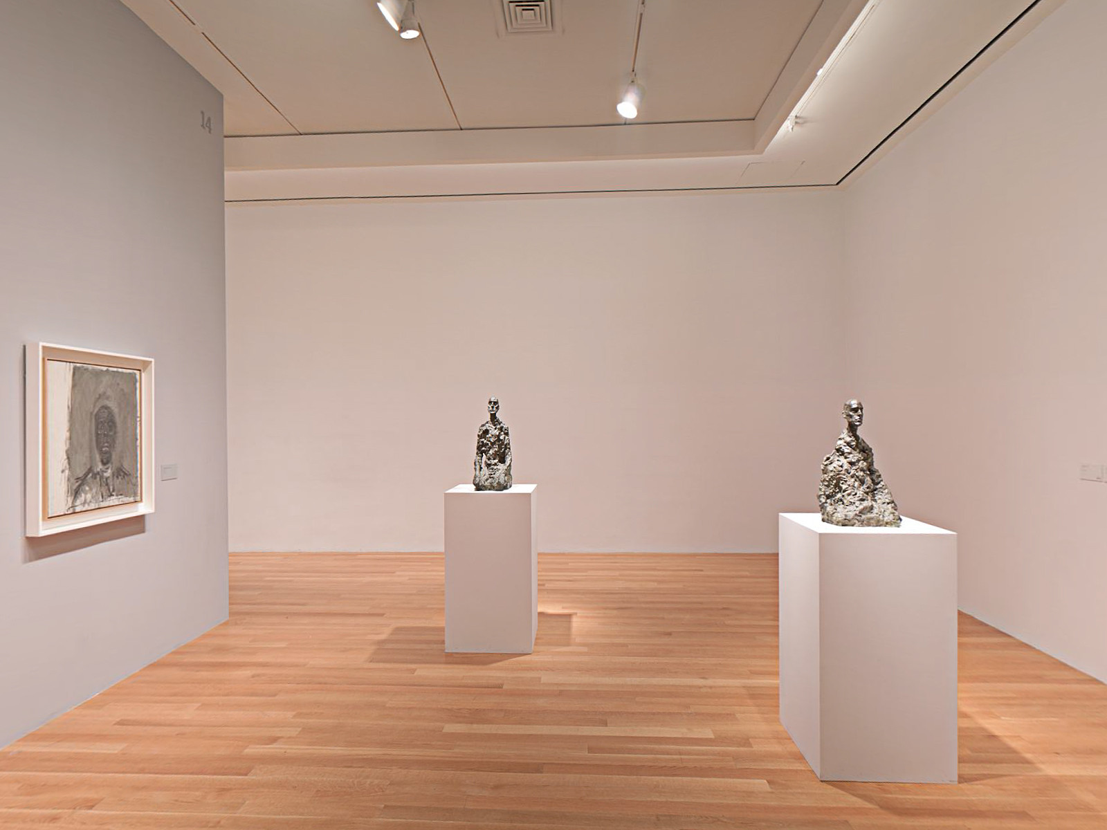 Installation view of the exhibition "Alberto MoMA