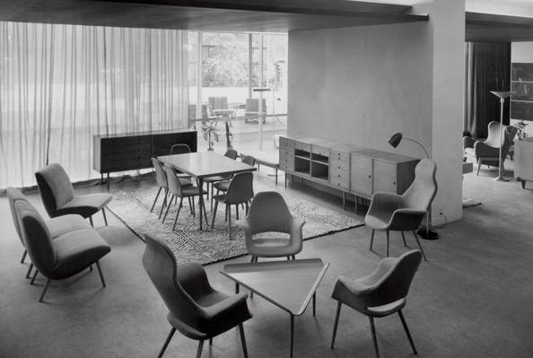 Charles Eames, Eero Saarinen, Marli Ehrman. Low-Back Armchair. 1940 | MoMA