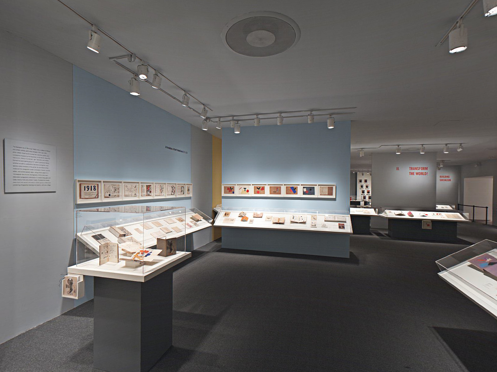 Installation view of the exhibition 