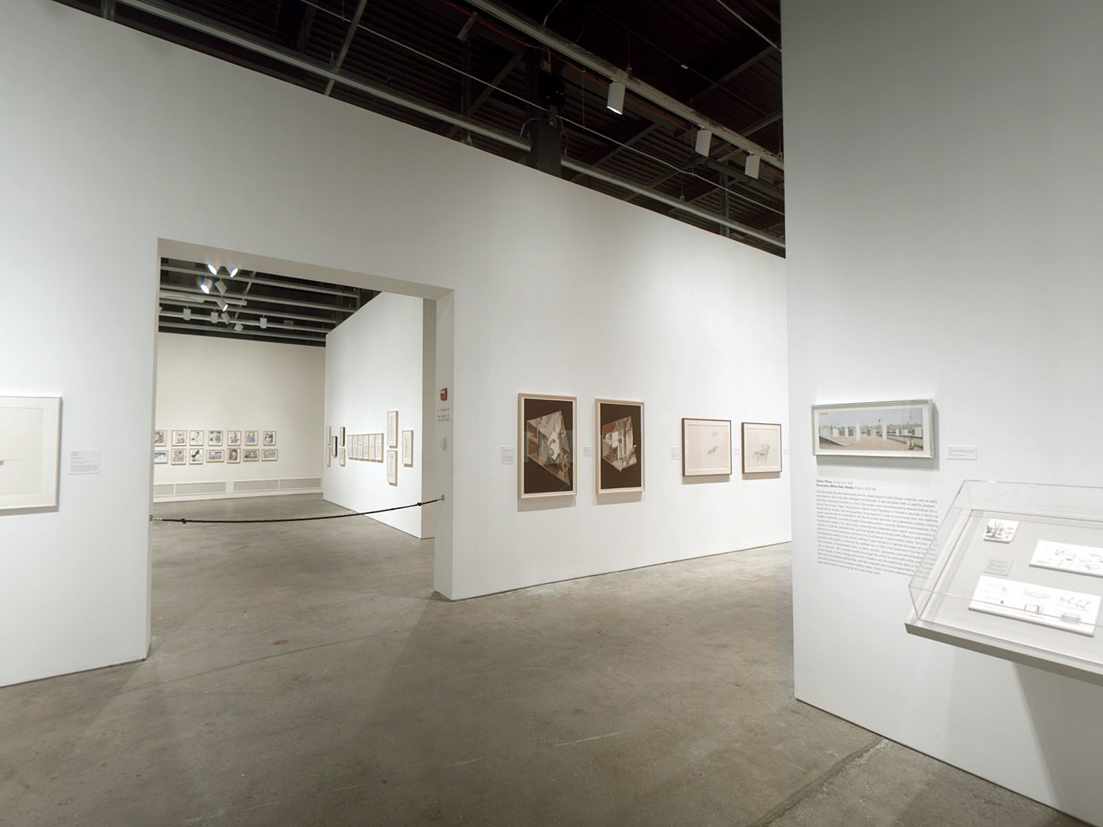 Installation view of the exhibition 