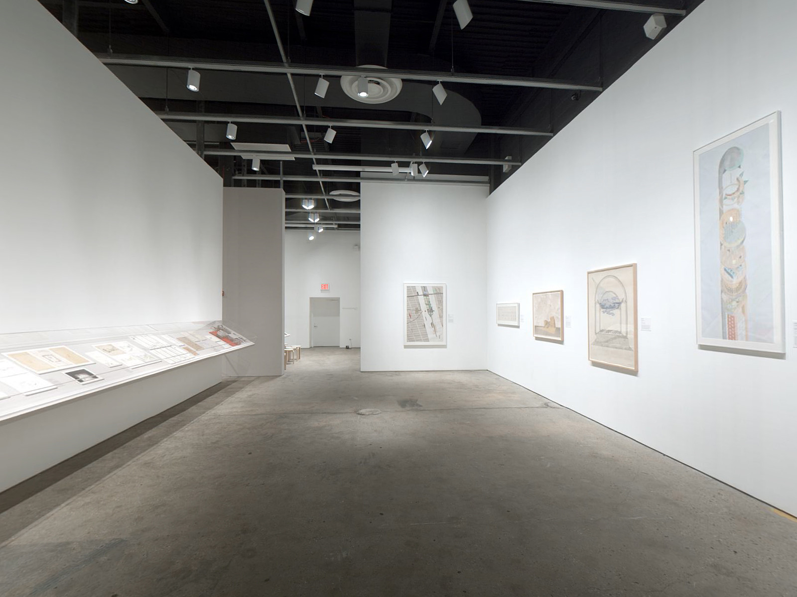 Installation view of the exhibition 