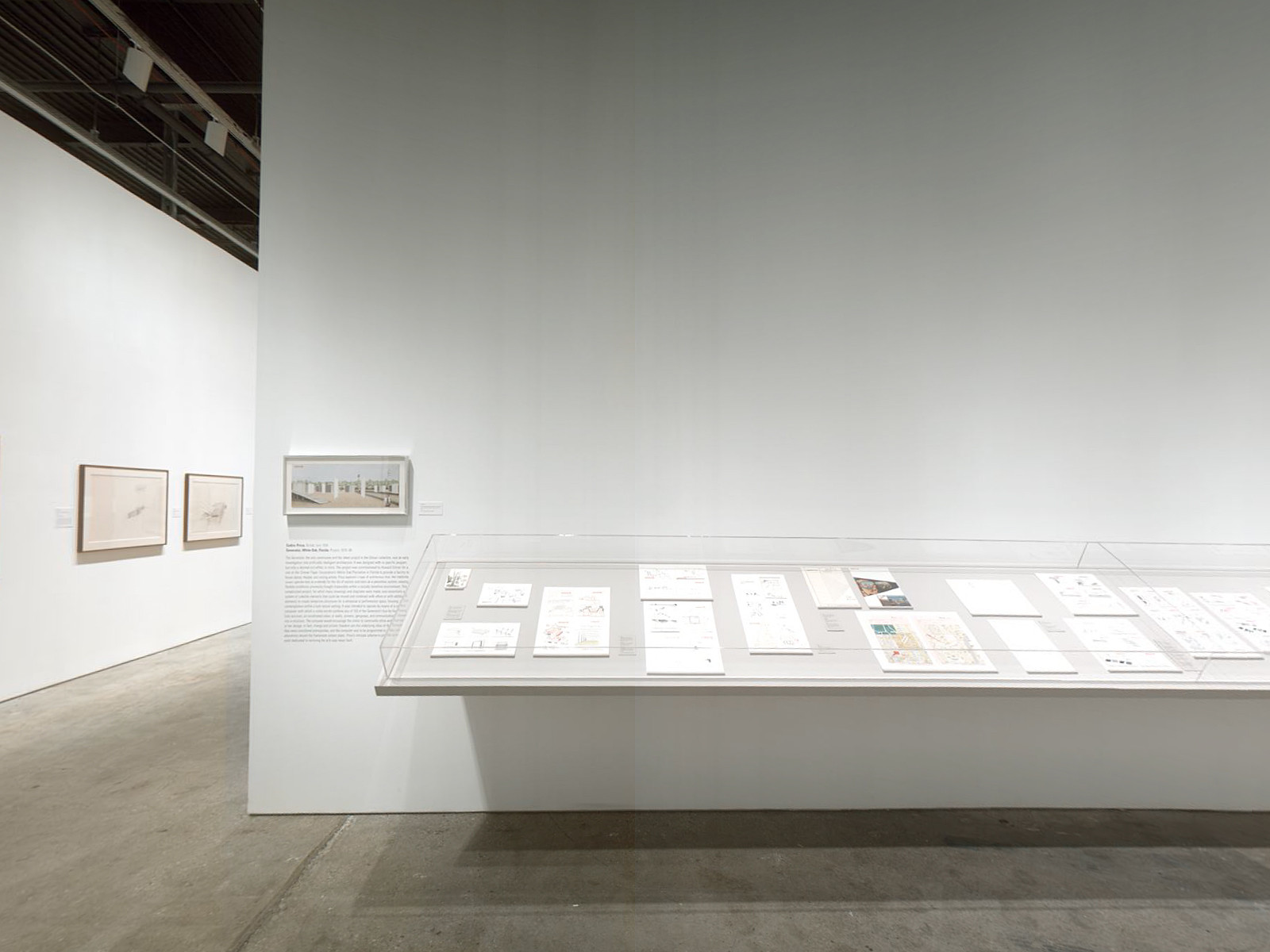 Installation view of the exhibition 