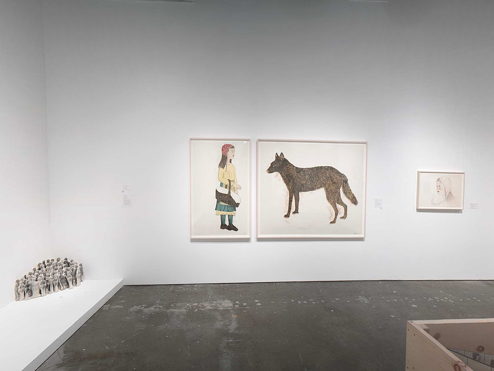 Installation view of the exhibition 