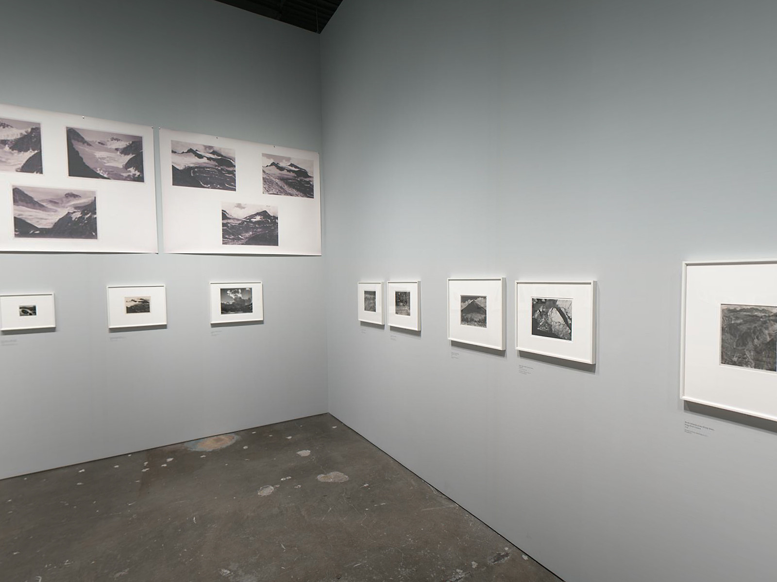 Installation view of the exhibition 