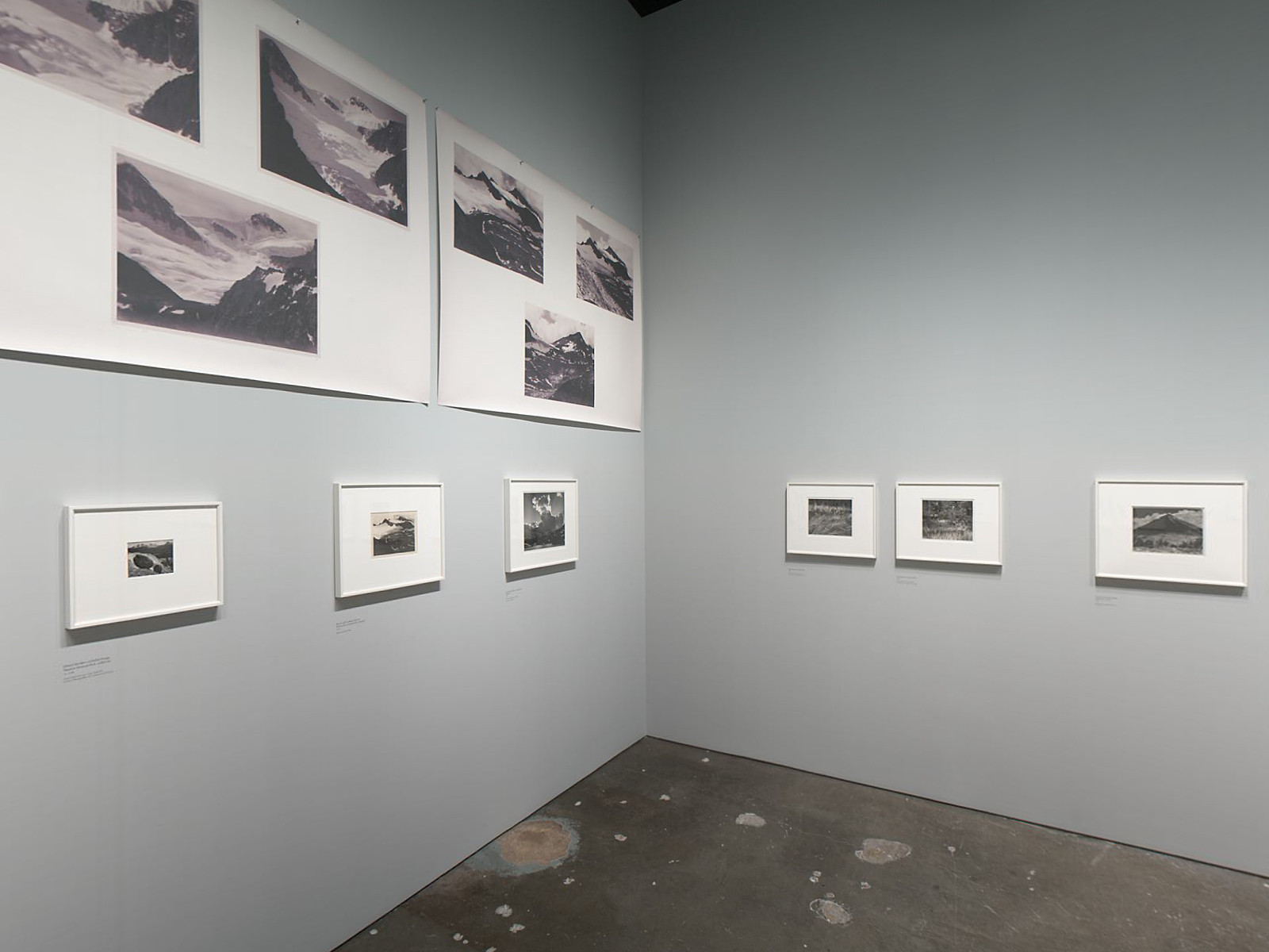 Installation view of the exhibition 