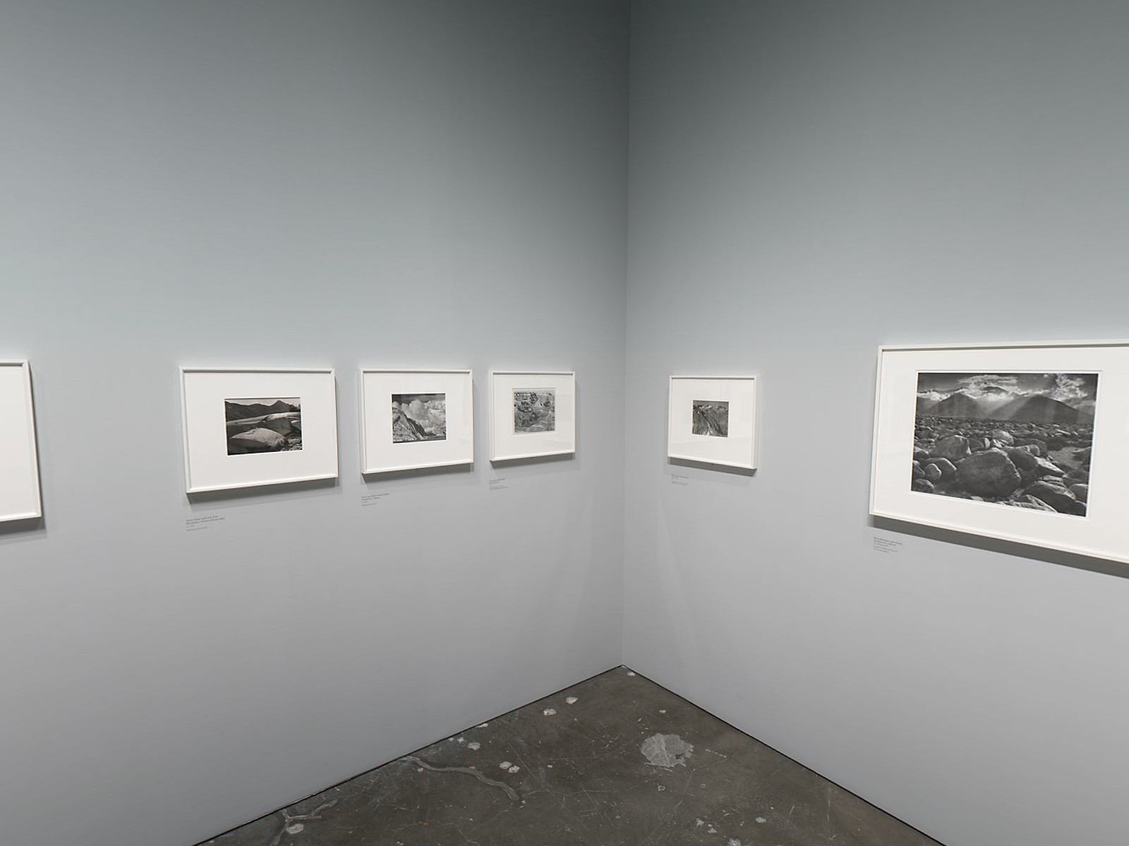 Installation view of the exhibition 