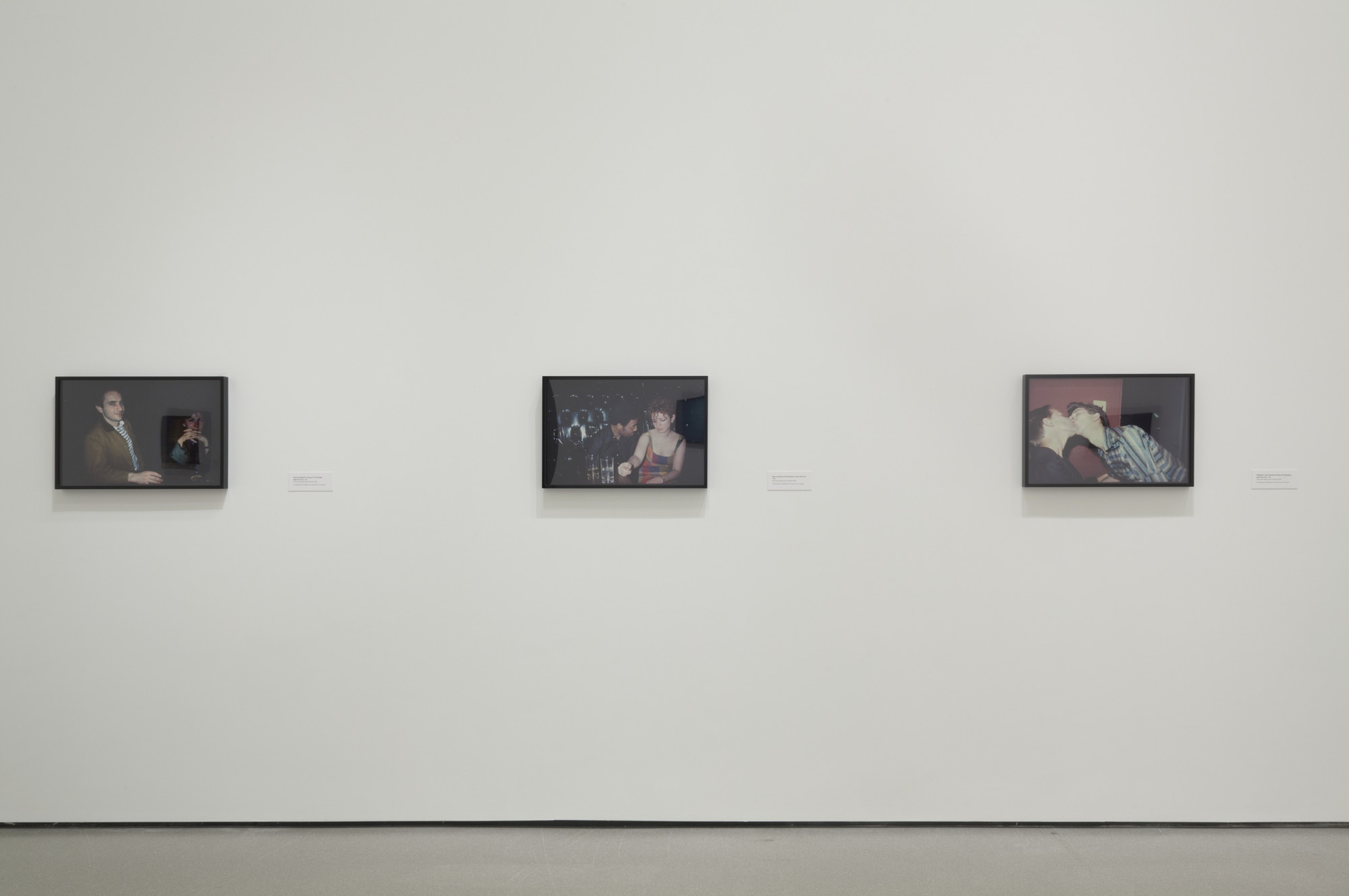 Installation View Of The Exhibition Nan Goldin The Ballad Of Sexual Dependency Moma 