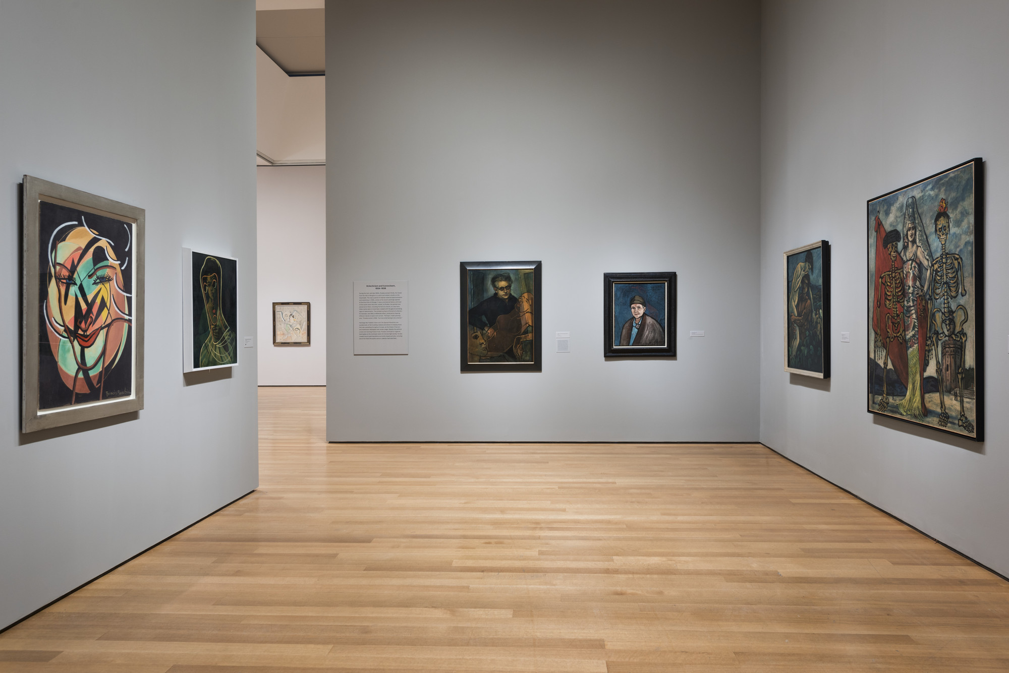 Installation view of the exhibition 